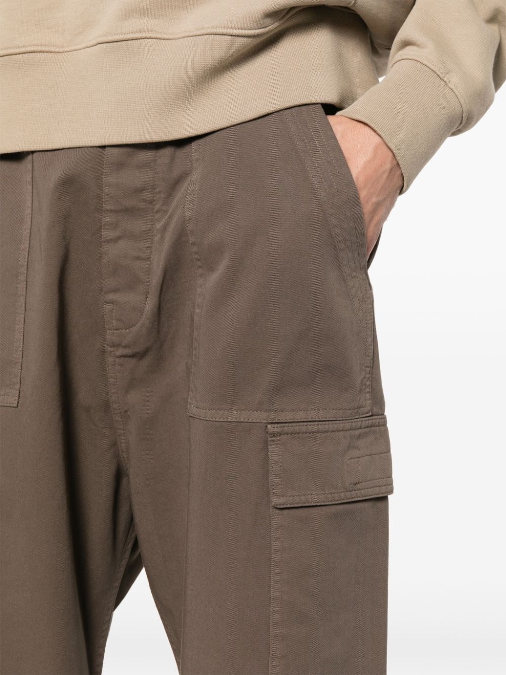 cotton straight cargo pants - 5