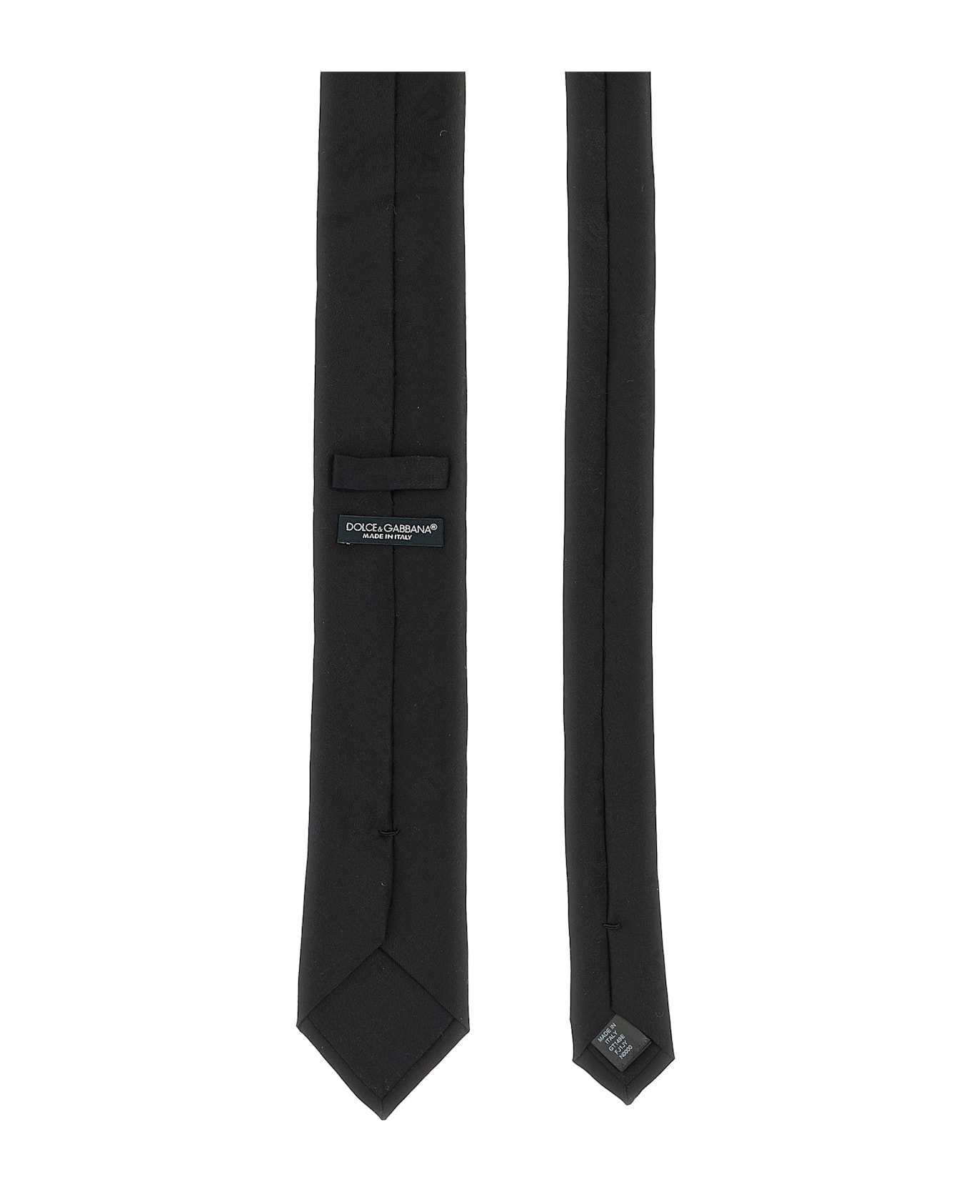 Jacquard Logo Tie - 2