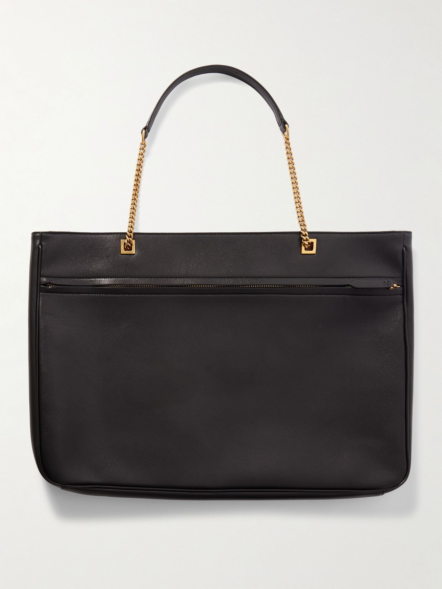 Viva Superstar Two-Tone Leather Tote Bag Black - 3