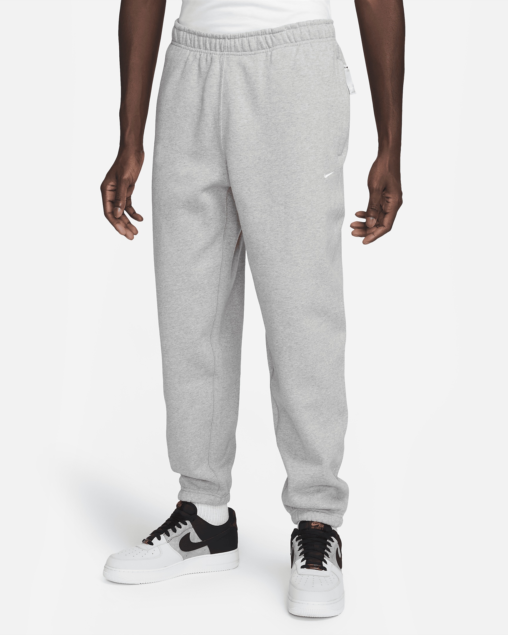 Nike Solo Swoosh Men's Fleece Pants - 1