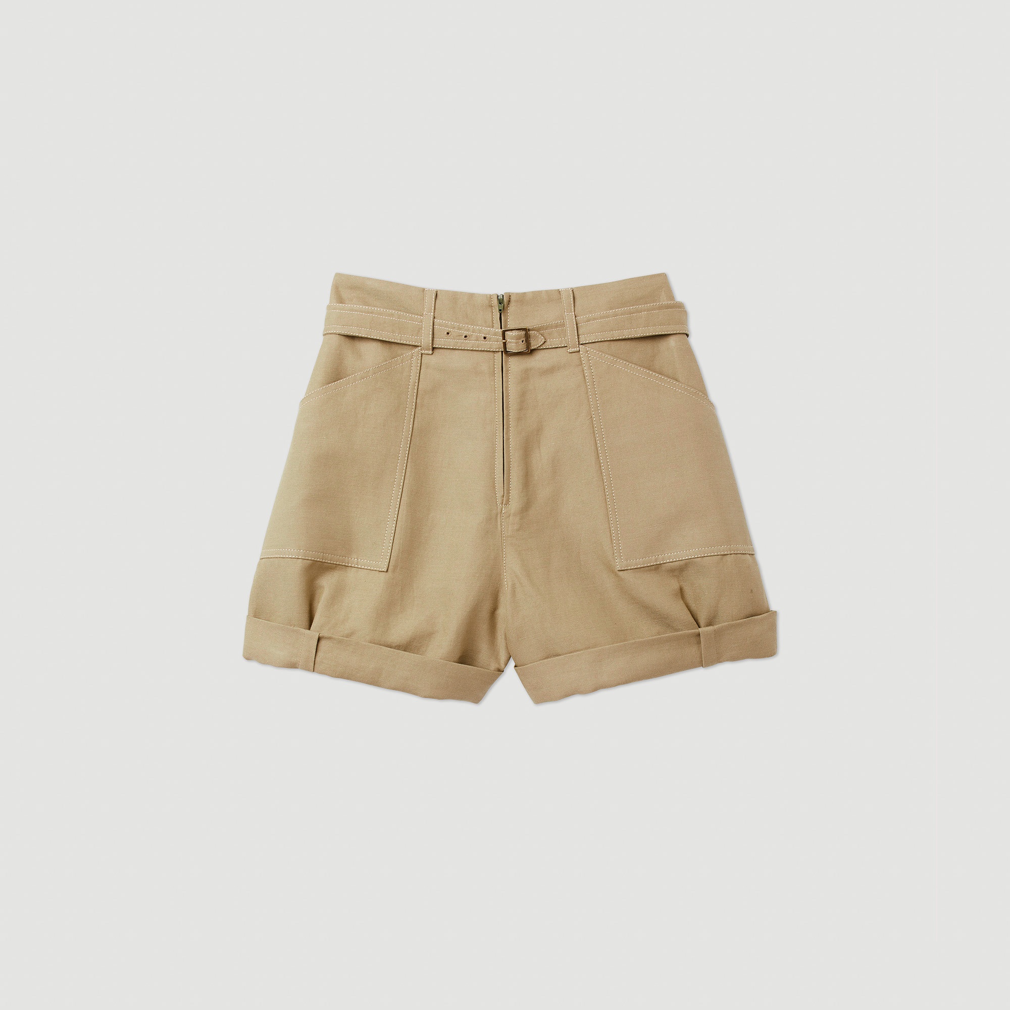 High-waisted shorts - 1