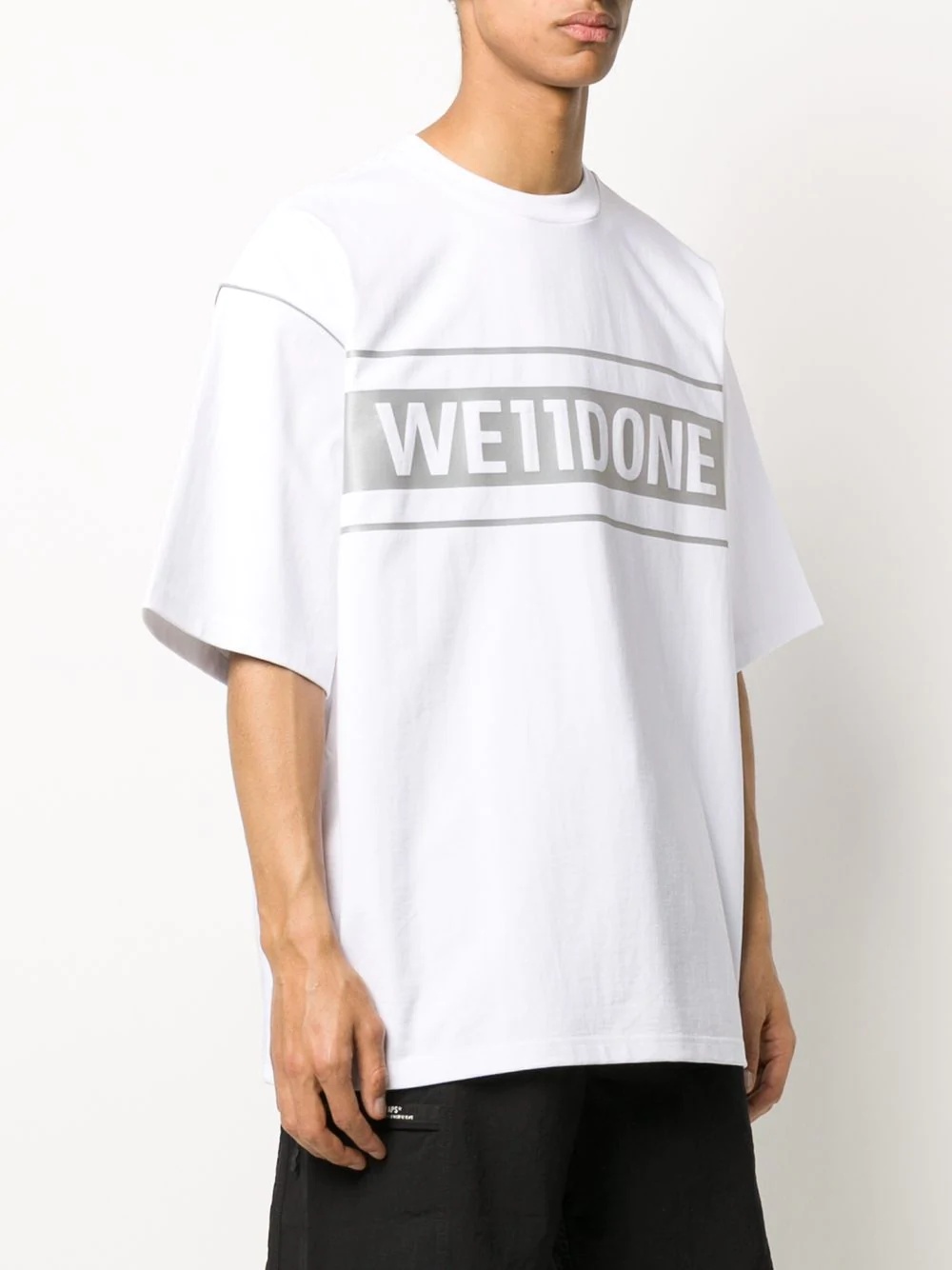 oversized logo print T-shirt - 4