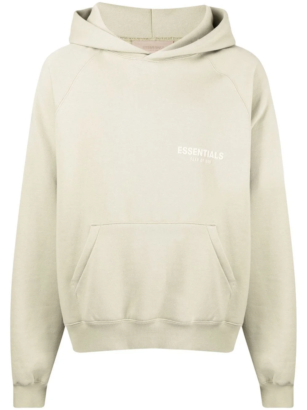 logo-print oversized hoodie - 1