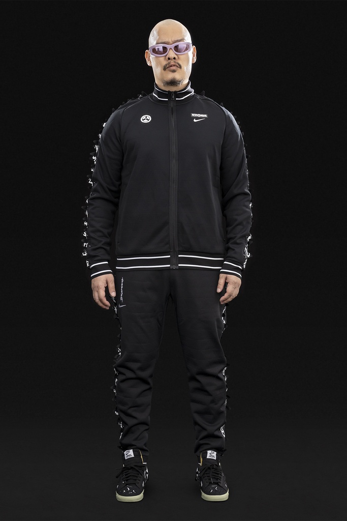 GGG-P1-011 Nike® Acronym® Track Pant Knit BLACK/BLACK ] with GGG-J1-011 - 2