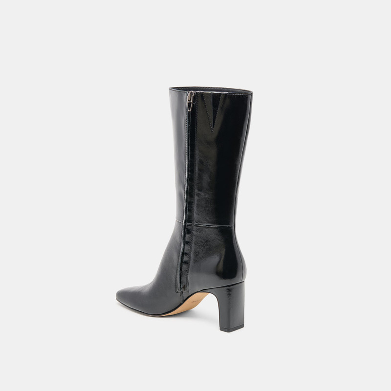 RIGGS BOOTS BLACK LEATHER 8