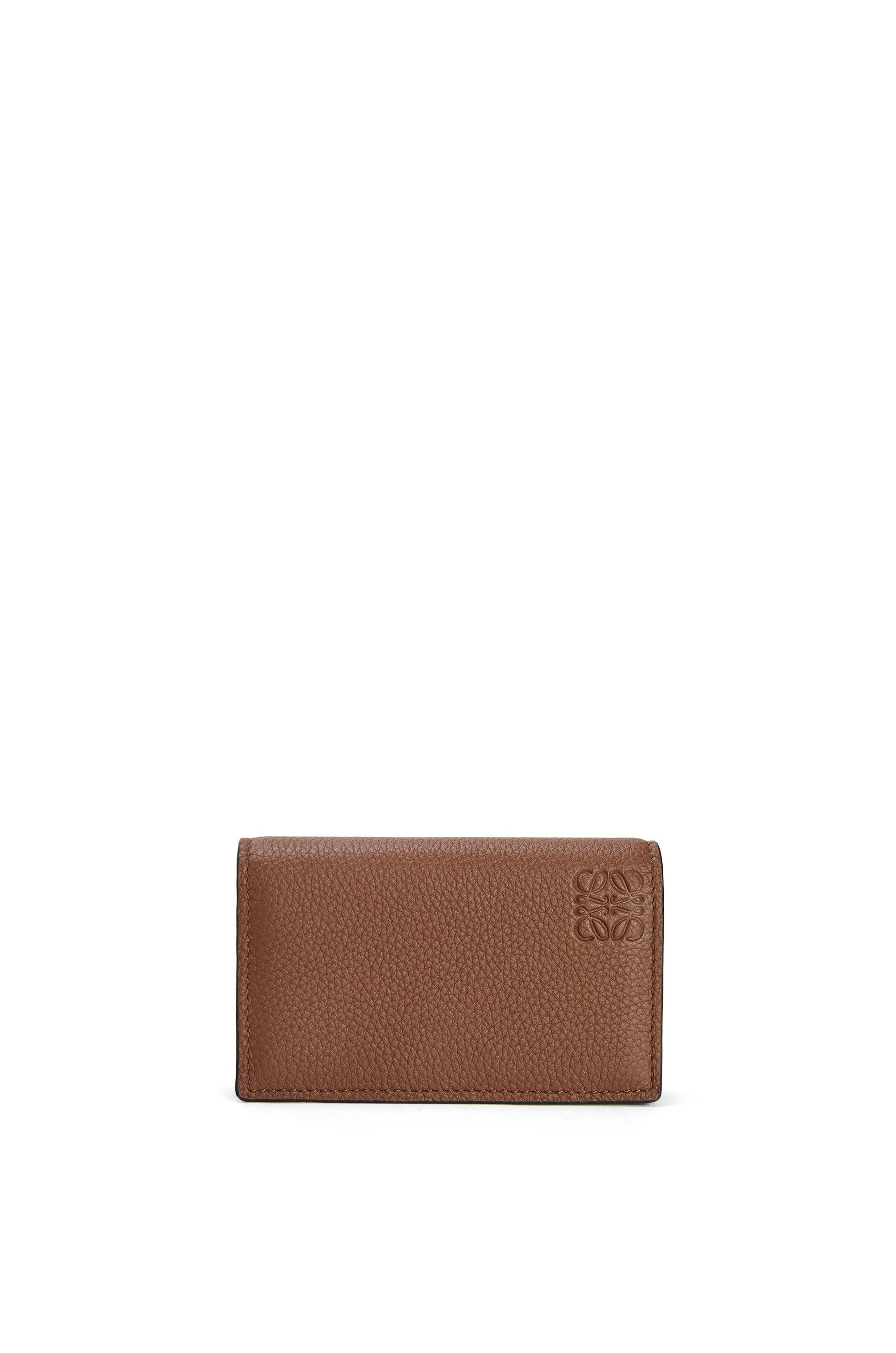 Business cardholder in soft grained calfskin - 1