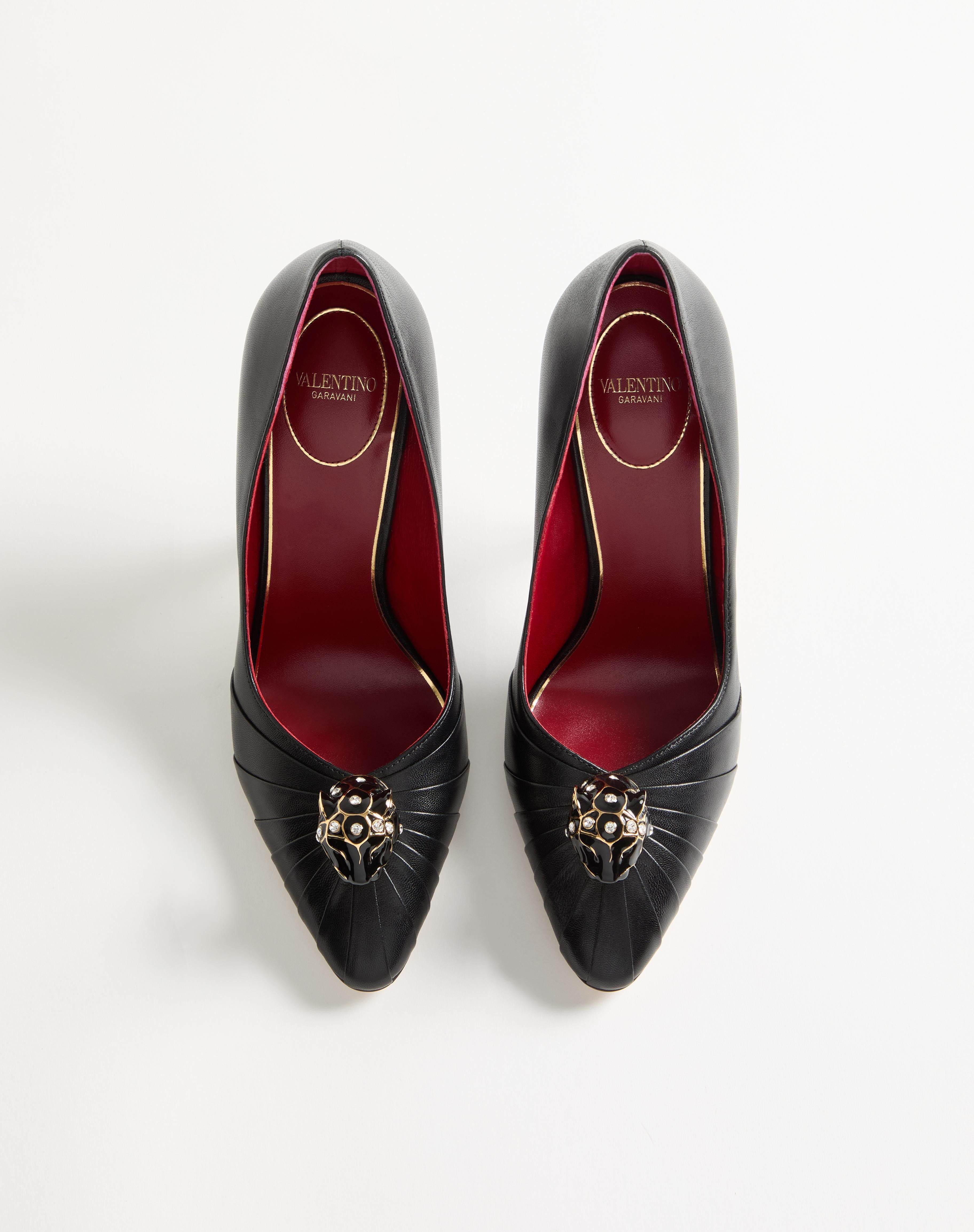 PANTHEA GOATSKIN PUMPS 105MM - 4