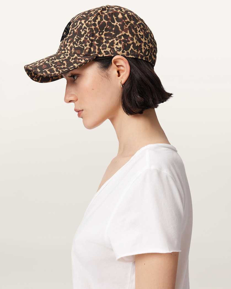 CASEY LEOPARD PRINT BASEBALL CAP 4