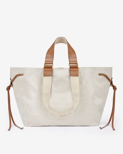 Isabel Marant WARDY LEATHER TOTE BAG outlook
