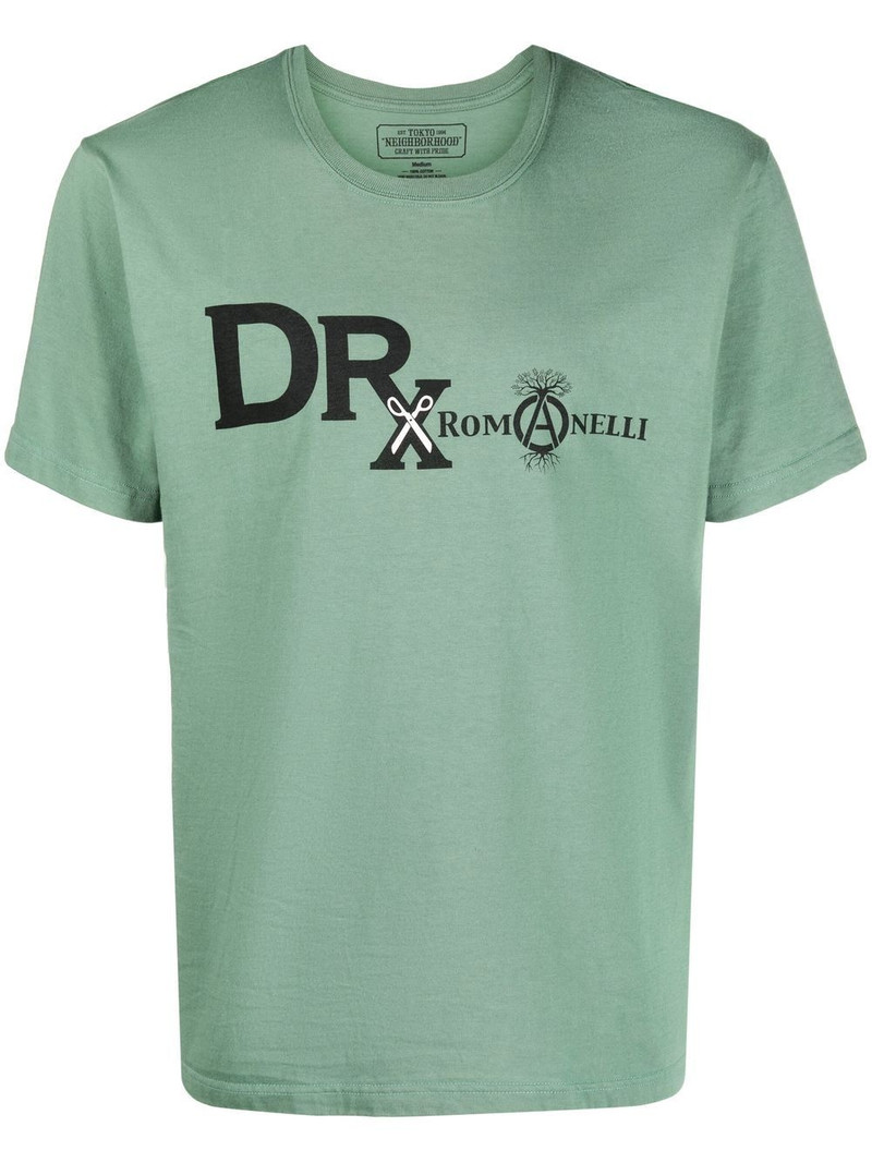 logo-print detail T-shirt 1