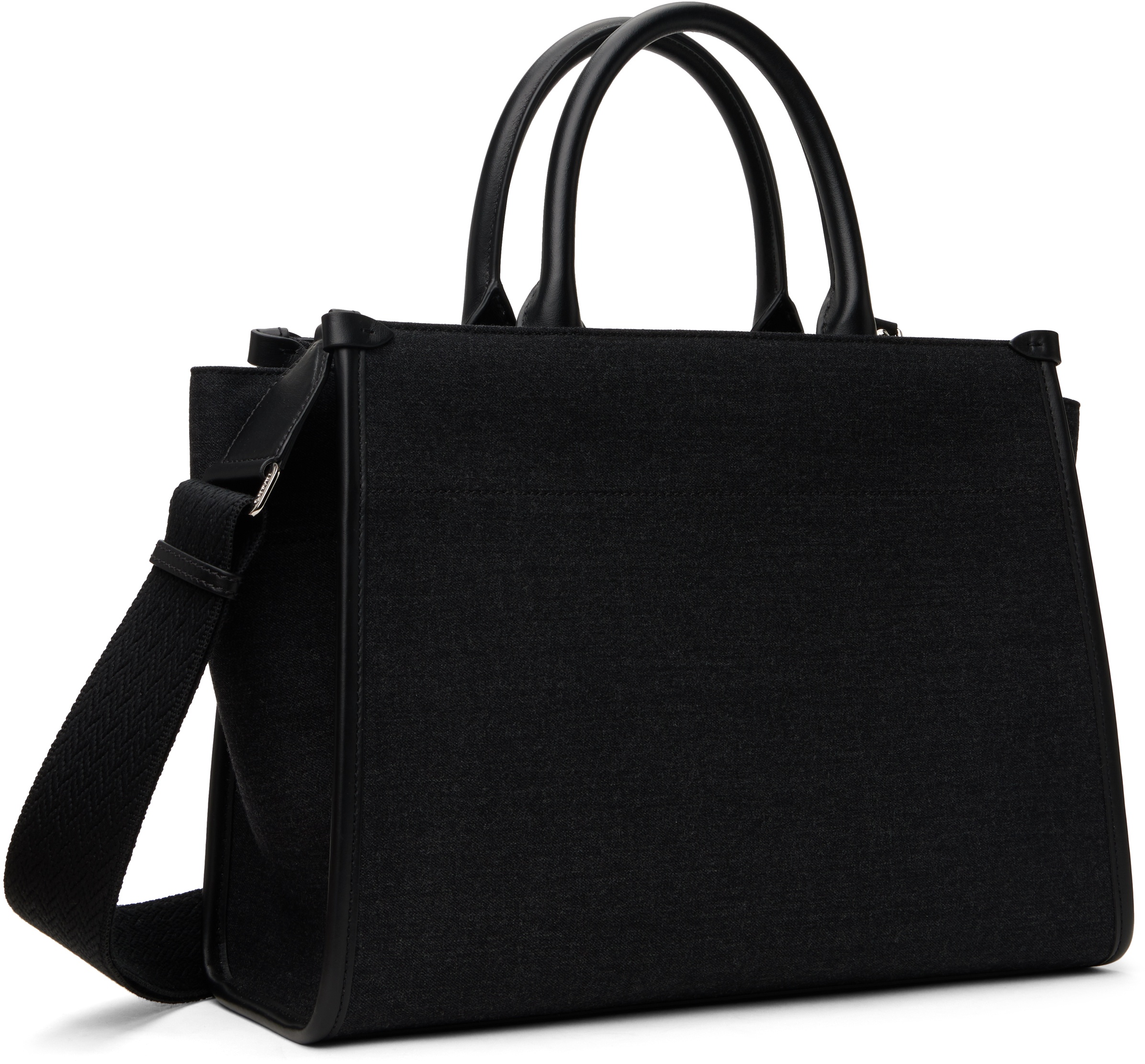 Black PM Strap Tote - 3