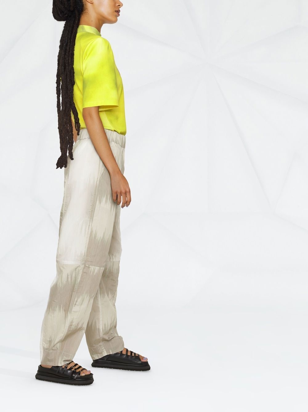 curved shell trousers - 4