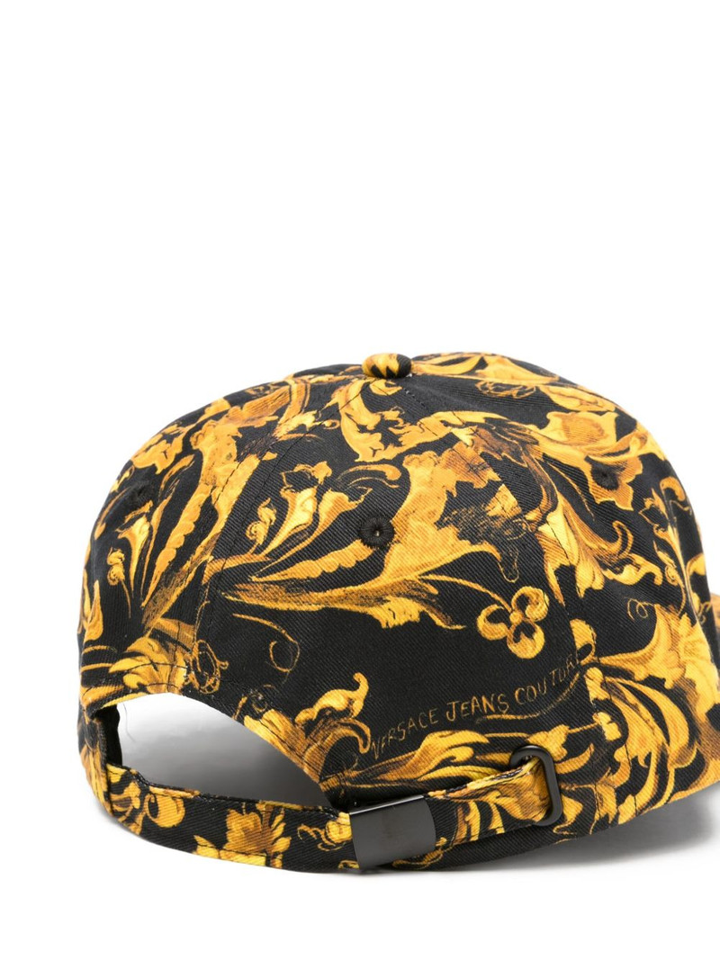 VERSACE JEANS COUTURE baroque-print baseball cap outlook