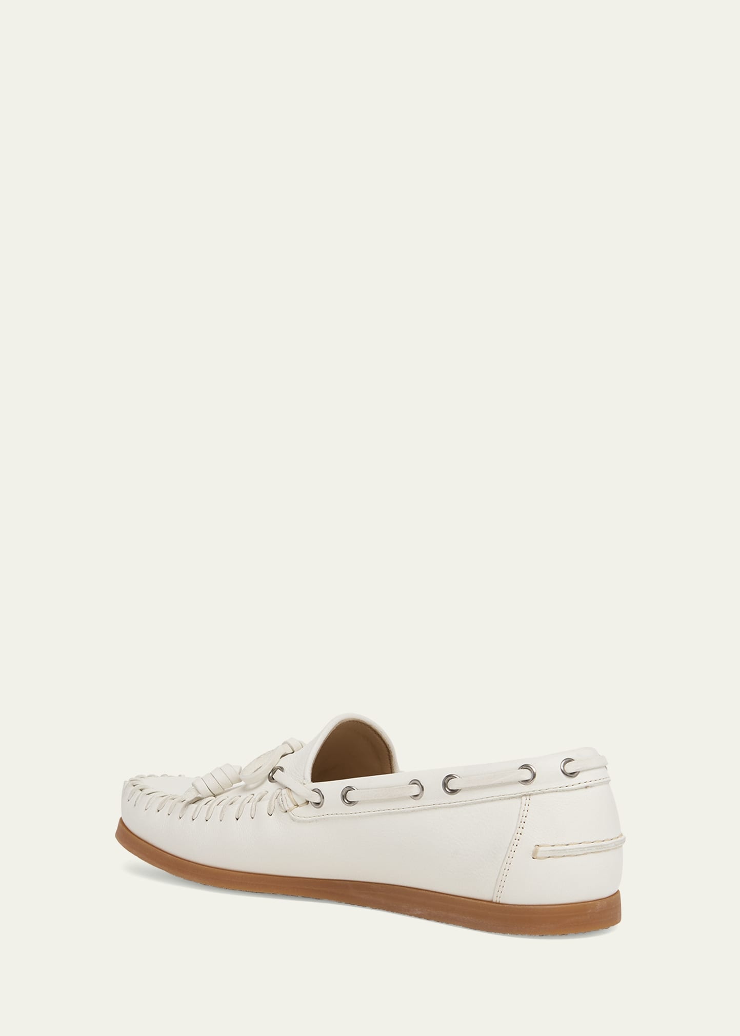 Men's Palm Avenue Leather Boat Shoes - 4