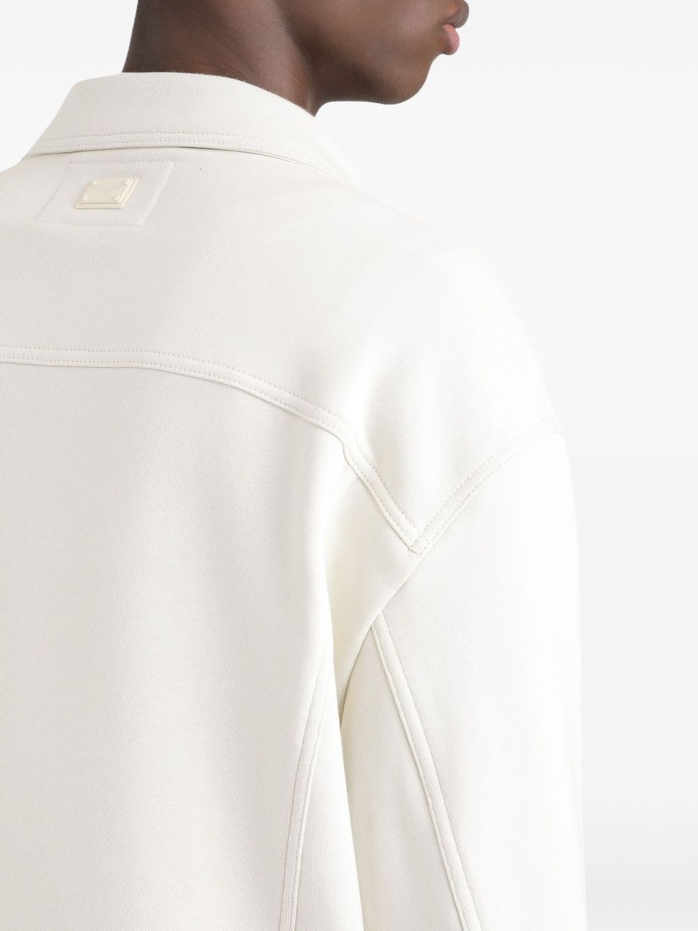 logo-plaque shirt - 5