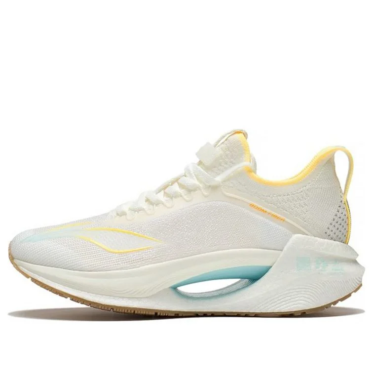 (WMNS) Li-Ning Essential 'White Yellow' ARRS004-11 - 1