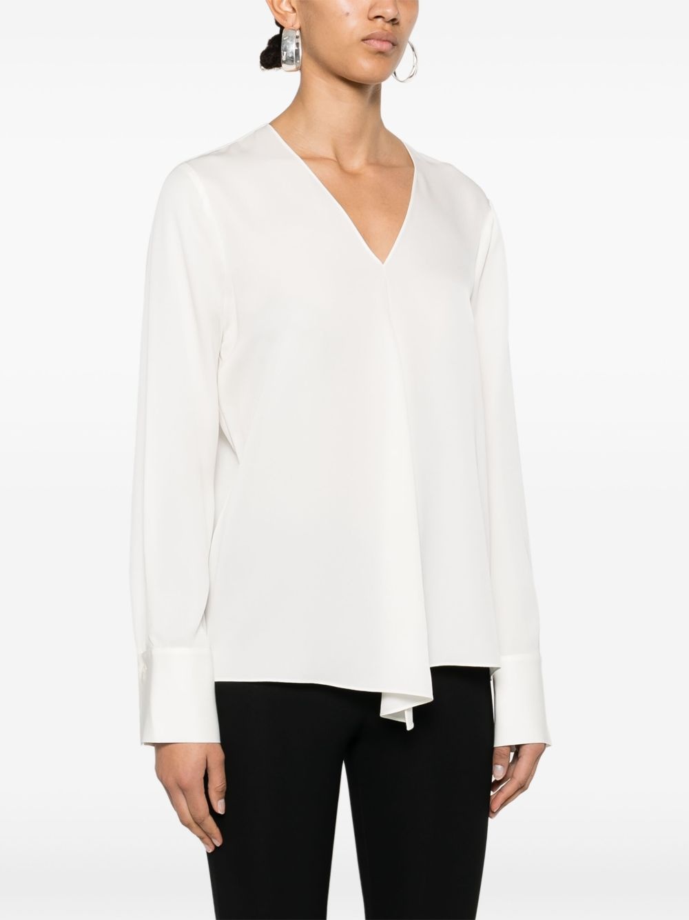 silk georgette blouse - 3