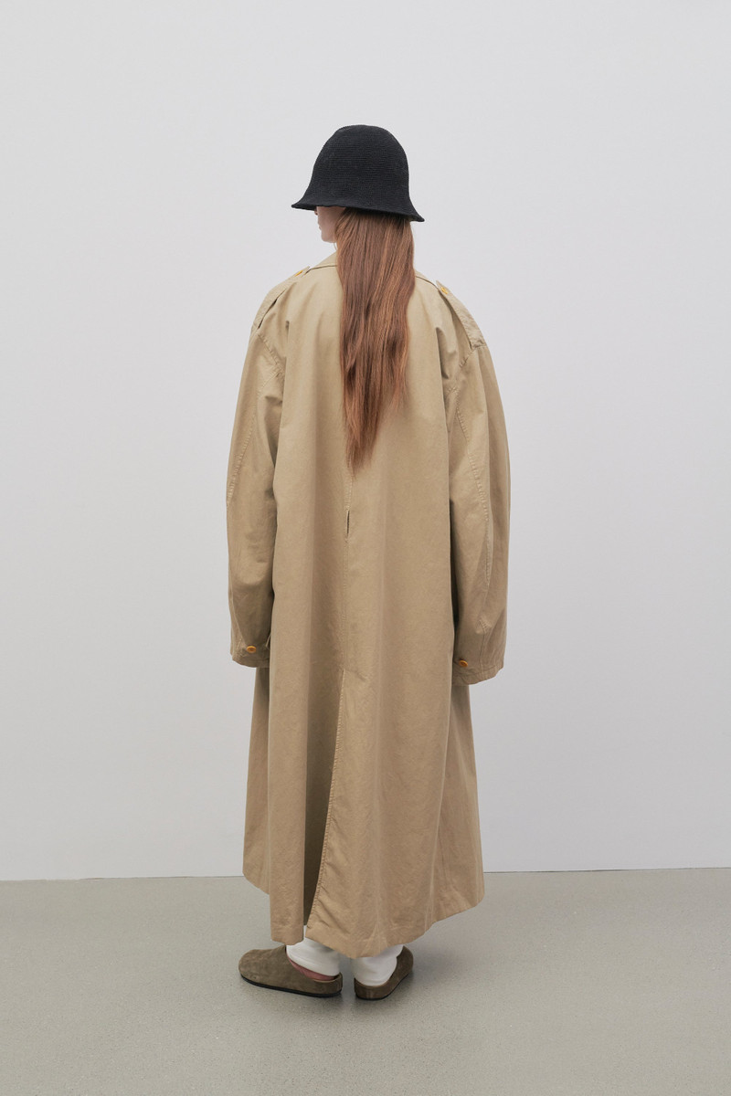 Montrose Coat in Cotton and Linen 7