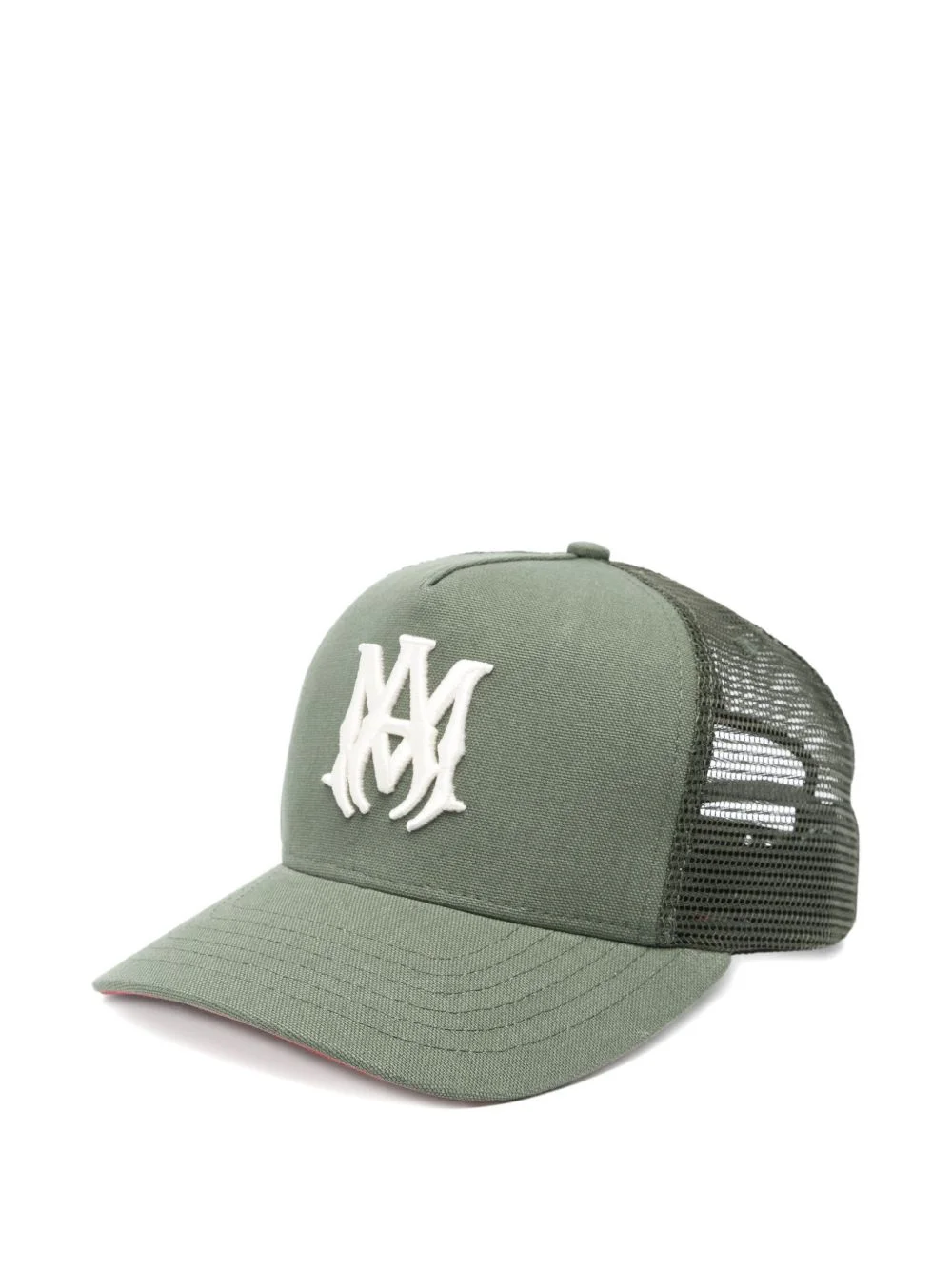 embroidered-logo baseball cap - 1