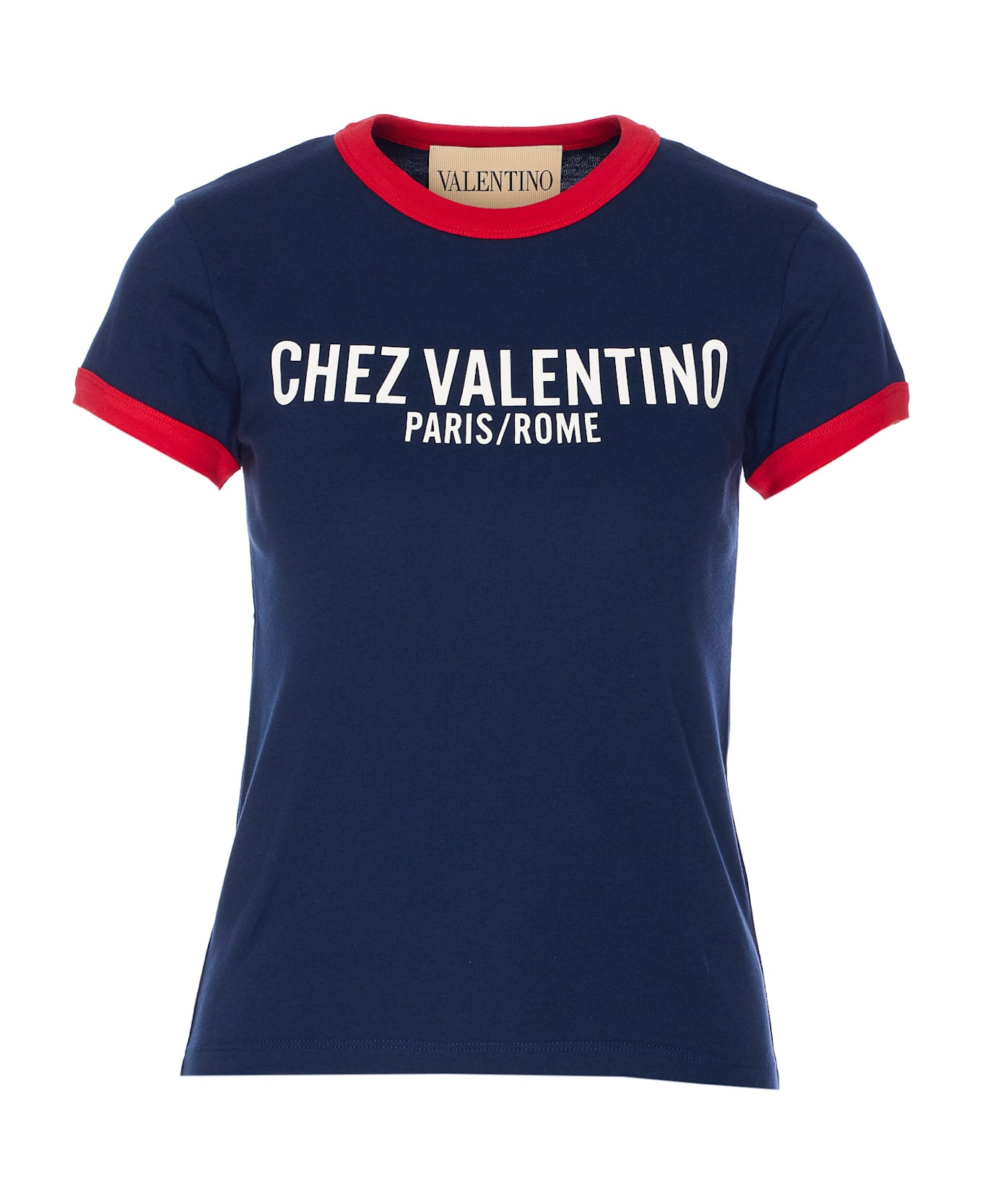 Chez Valentino Print T-shirt - 1