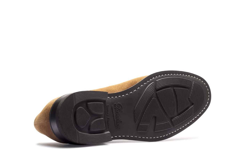 Apprieu Vel Cognac - Rubber Sole 5