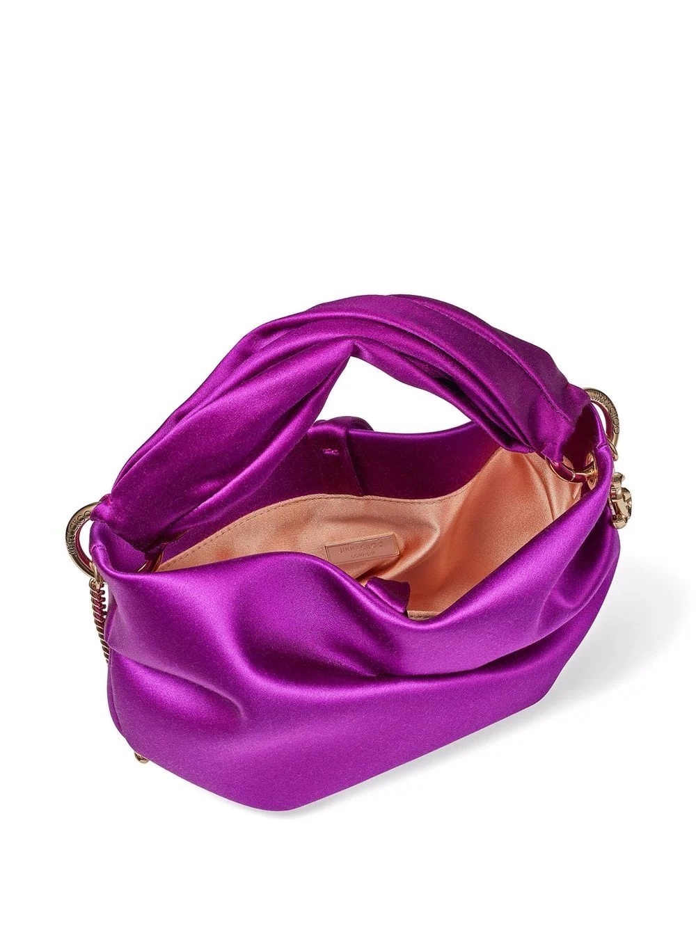 Bonny satin-finish tote bag - 5