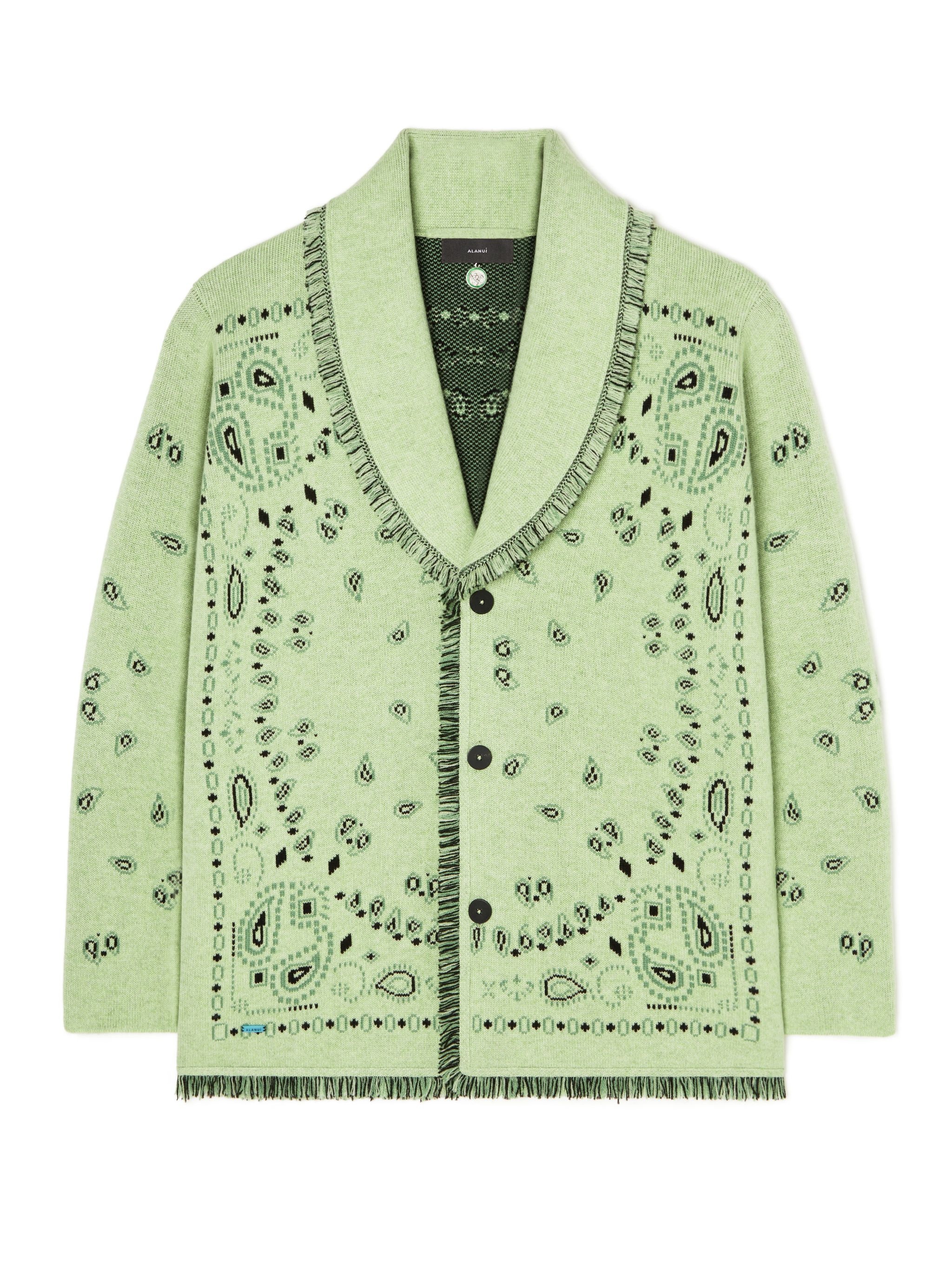 Bandana Jacquard Cardigan - 2