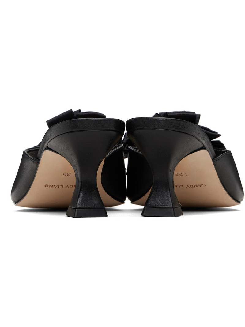 Black Celebration Mule Heels 2