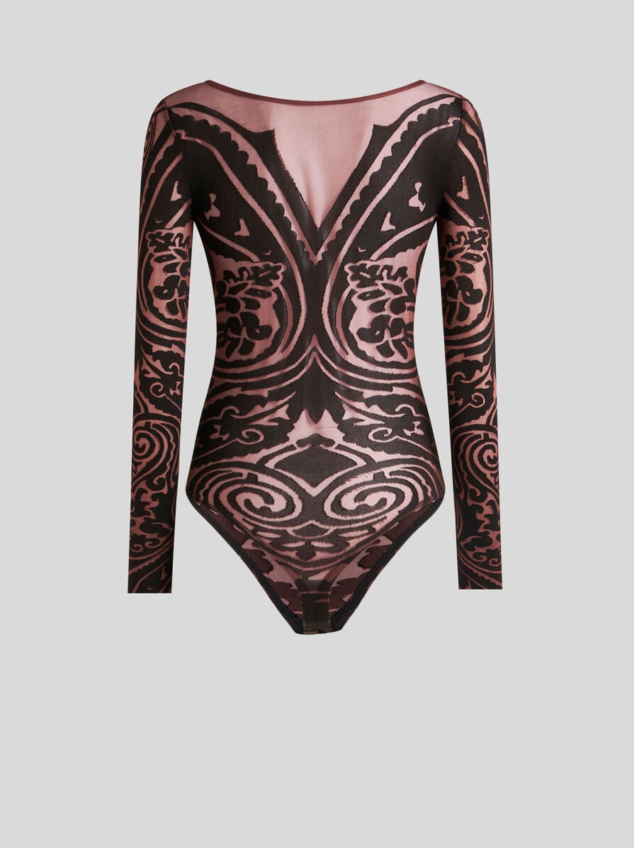 PAISLEY TATTOO BODYSUIT - 4