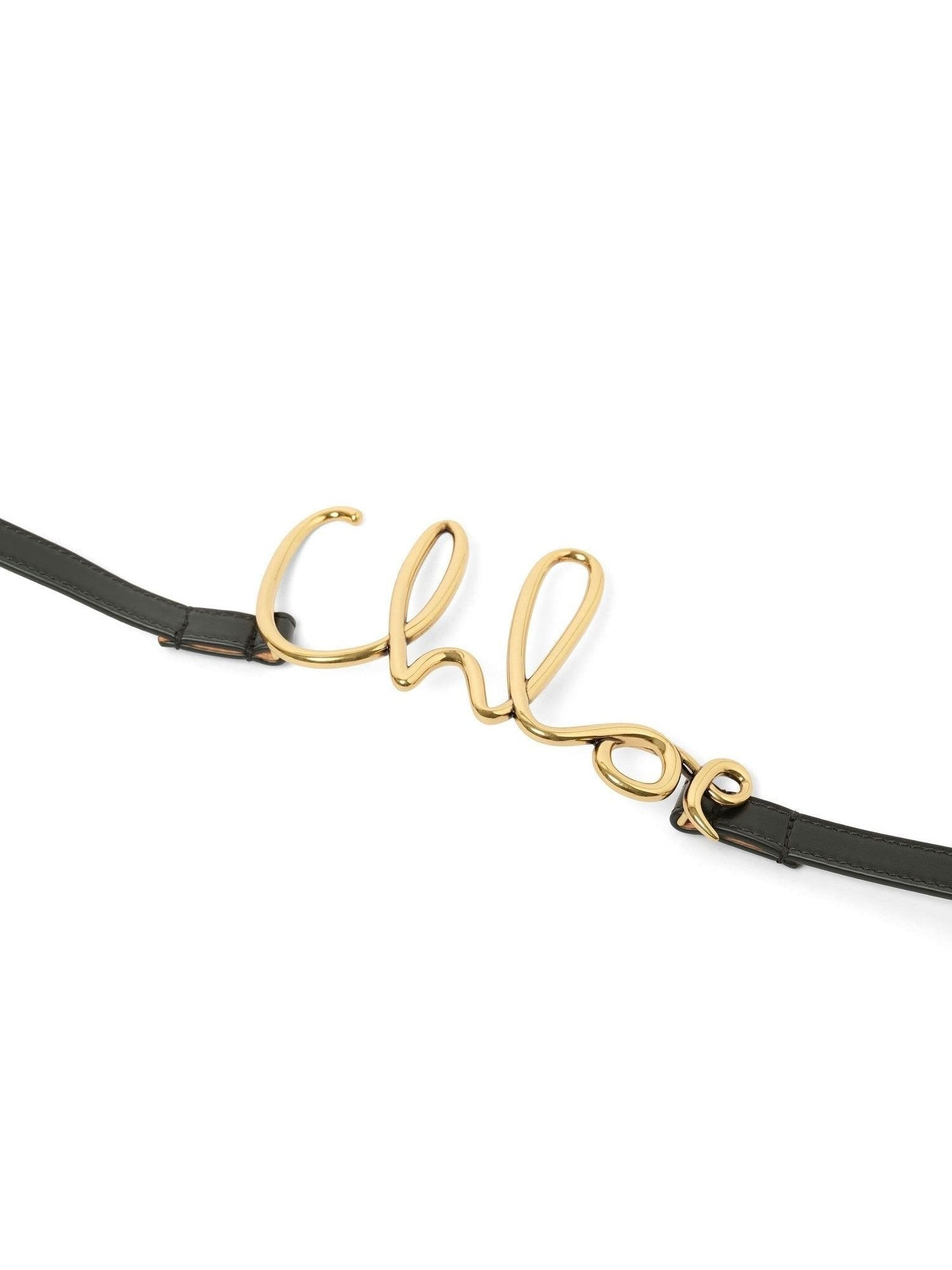 The Chloe Iconic Belt in Black - 3