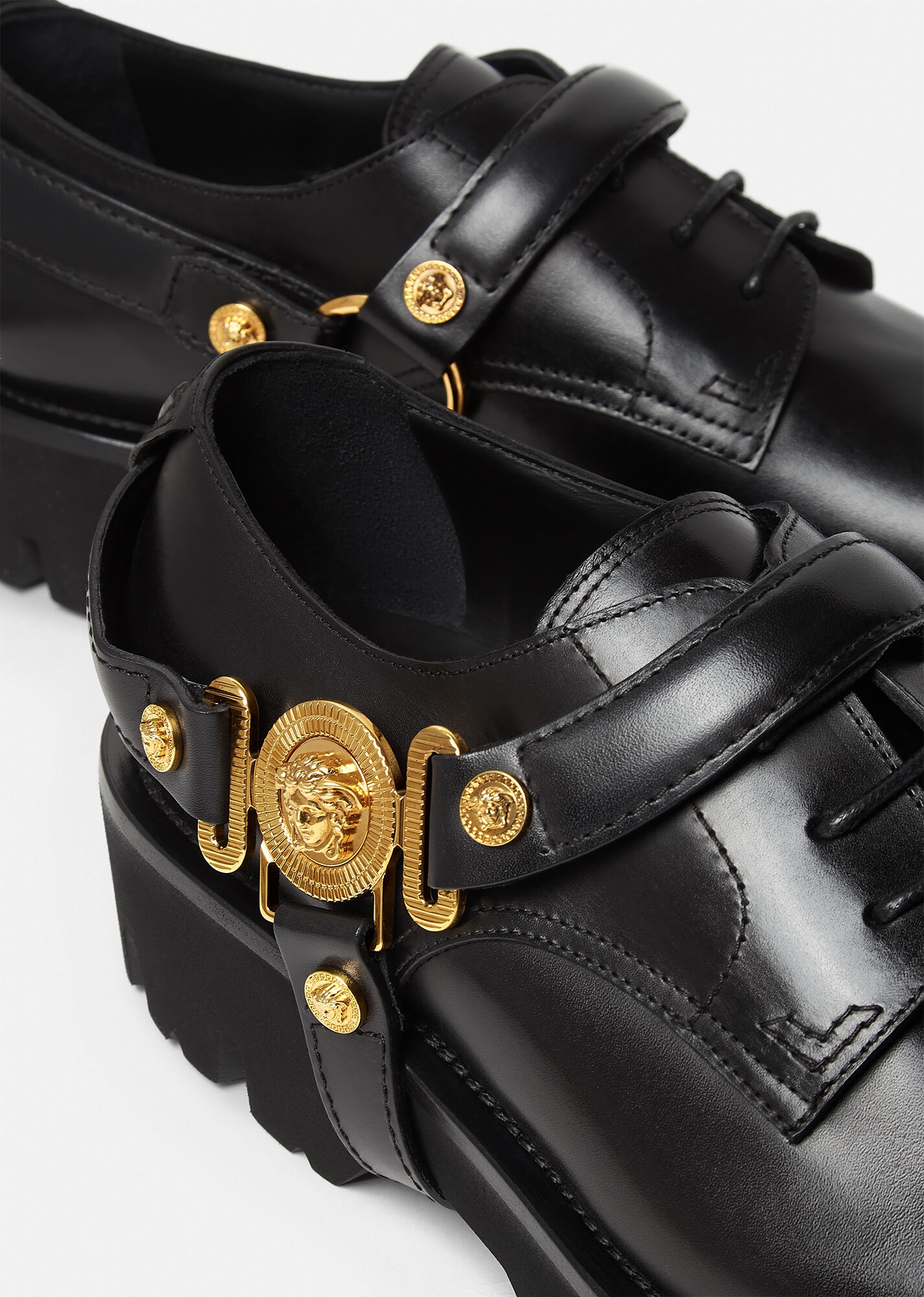 Medusa Biggie Derby Shoes - 4