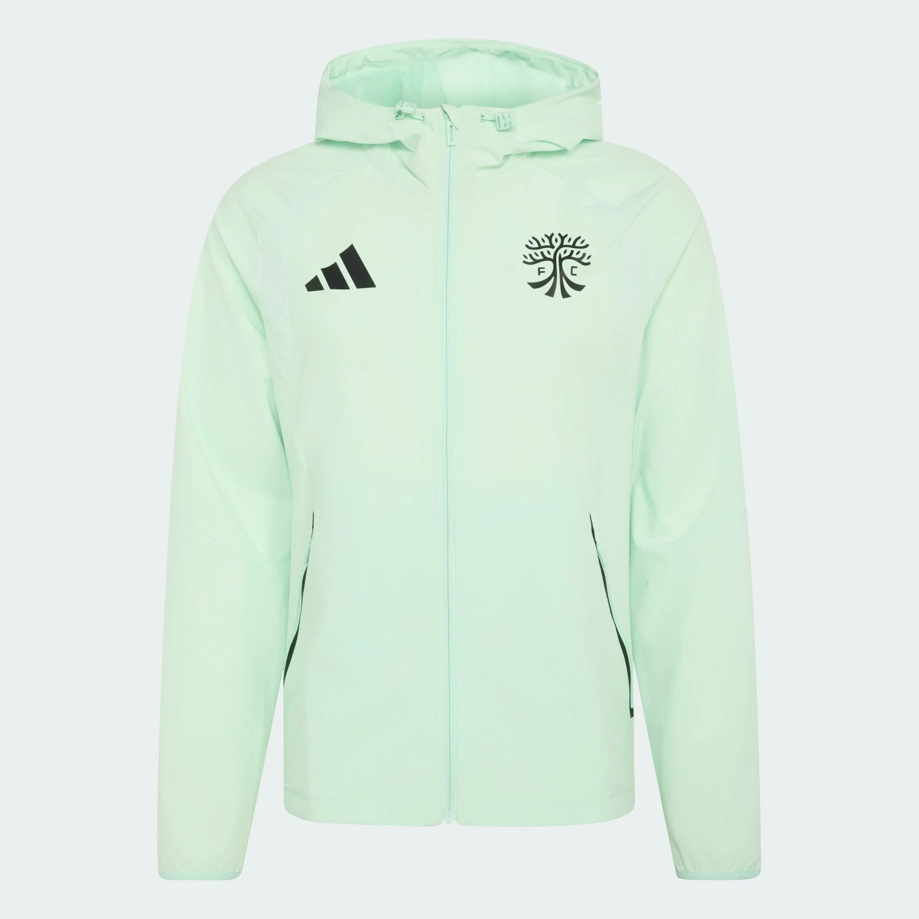 Austin FC Tiro Travel Full Zip Windbreaker - 1