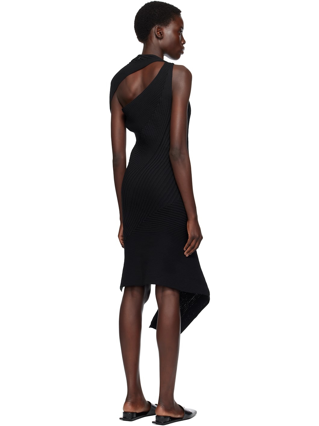 Black Subdued Maxi Dress - 3