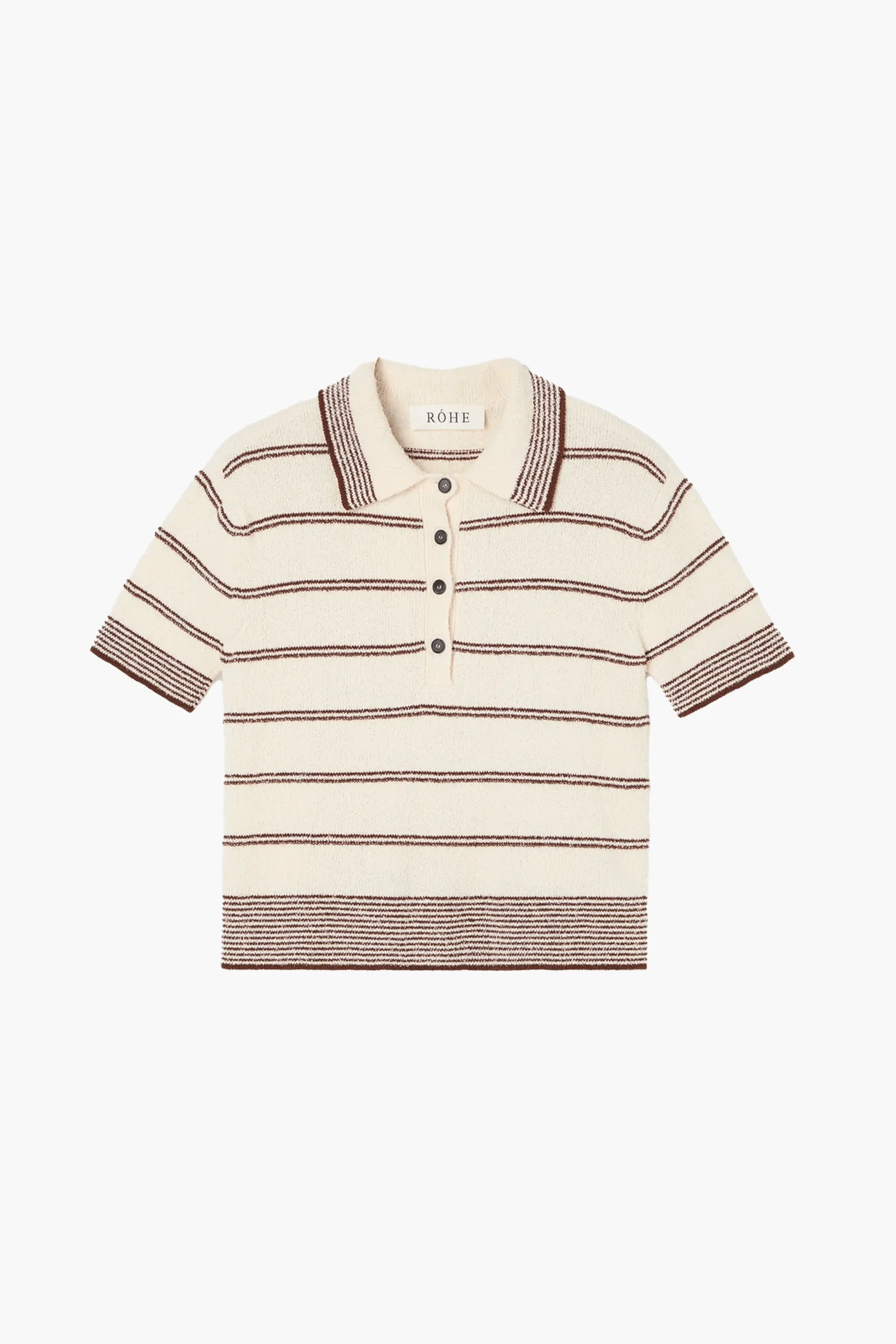TOWELLING STRIPED POLO - 1