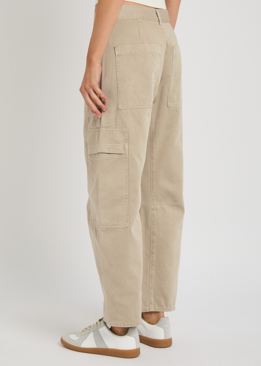 Citizens OF Humanity Marcelle Low Slung Cotton Cargo Trousers - 3