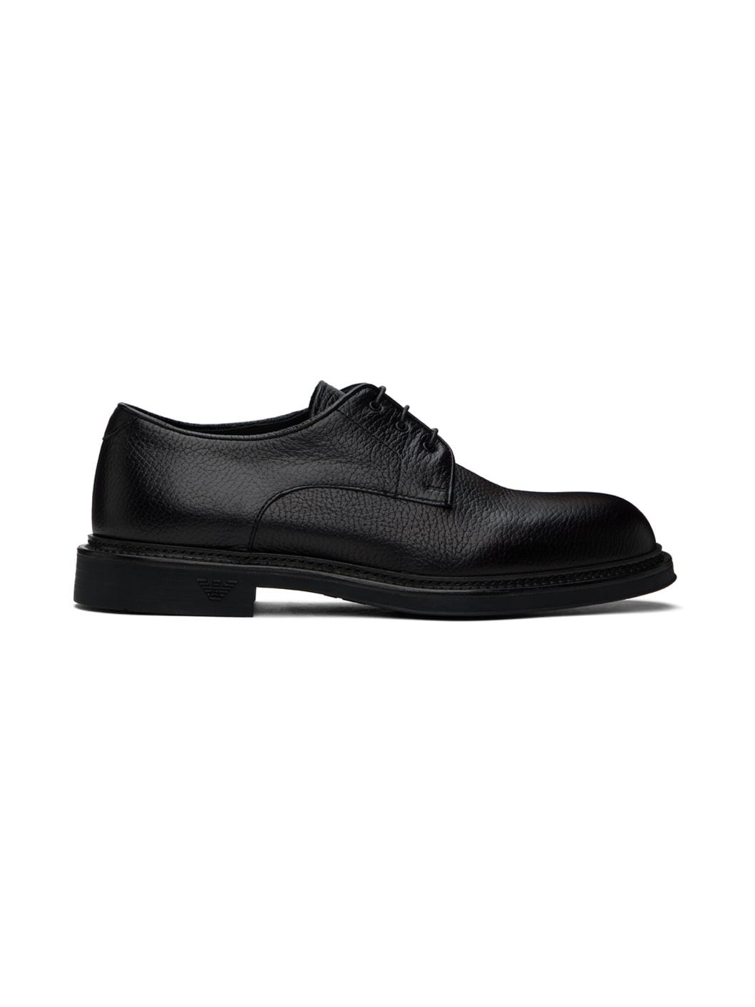 Black Lace-Up Derbys - 1