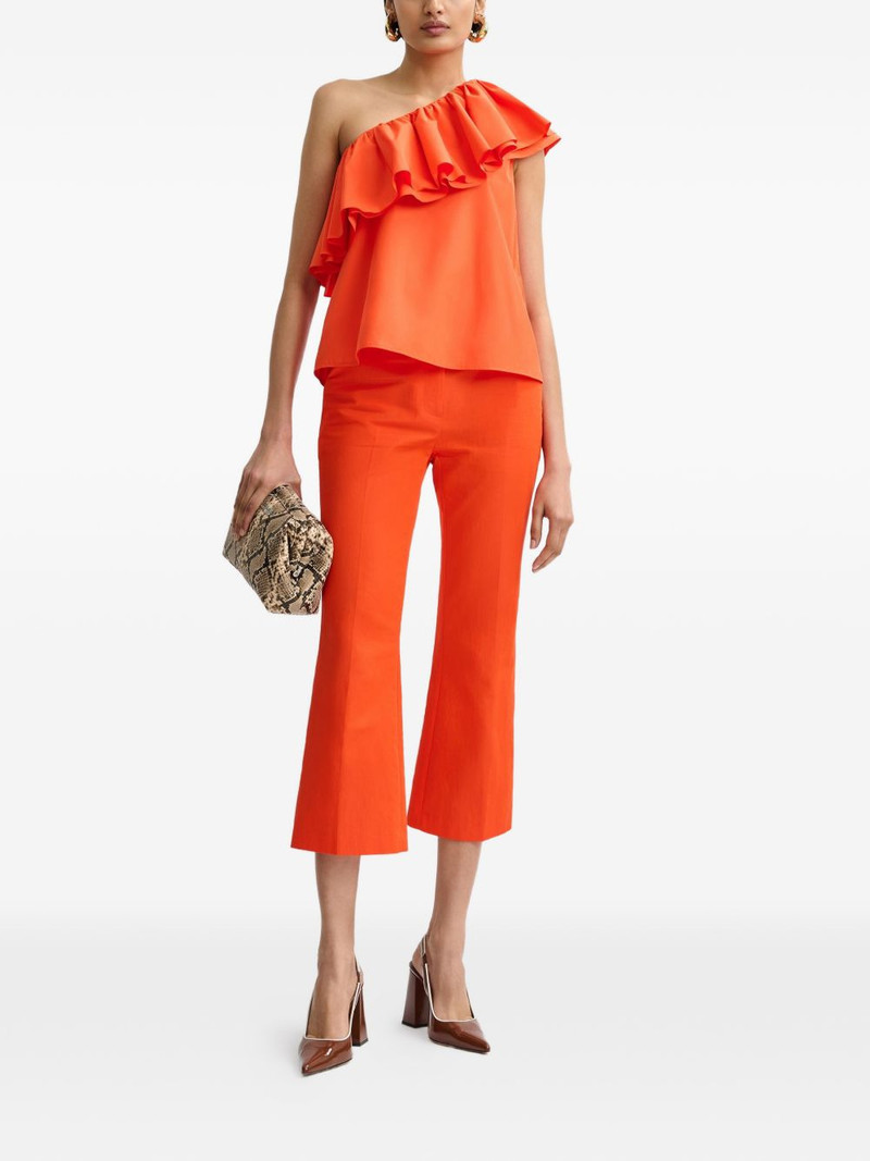 ESSENTIEL ANTWERP ruffled asymmetric blouse outlook