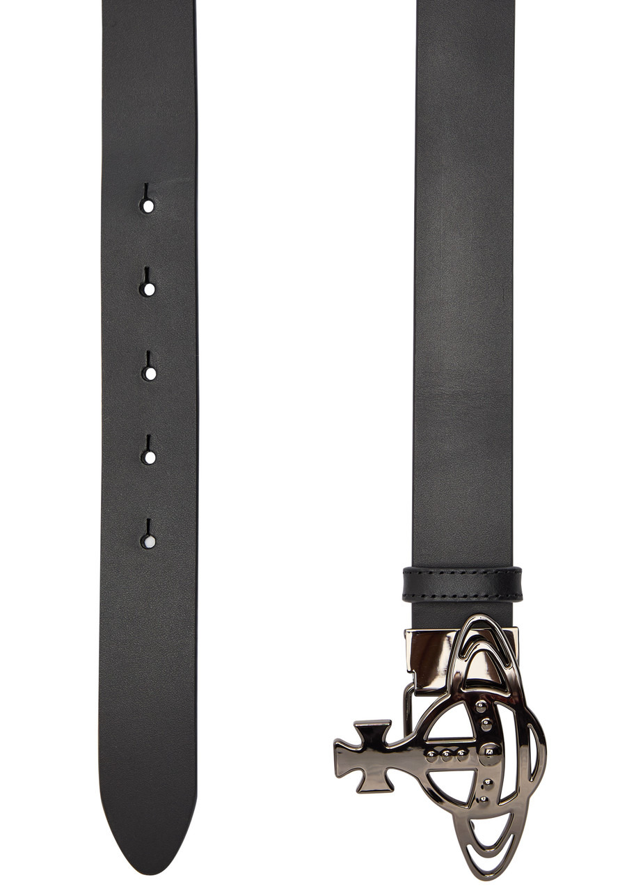 Vivienne Westwood Orb Leather Belt - 2