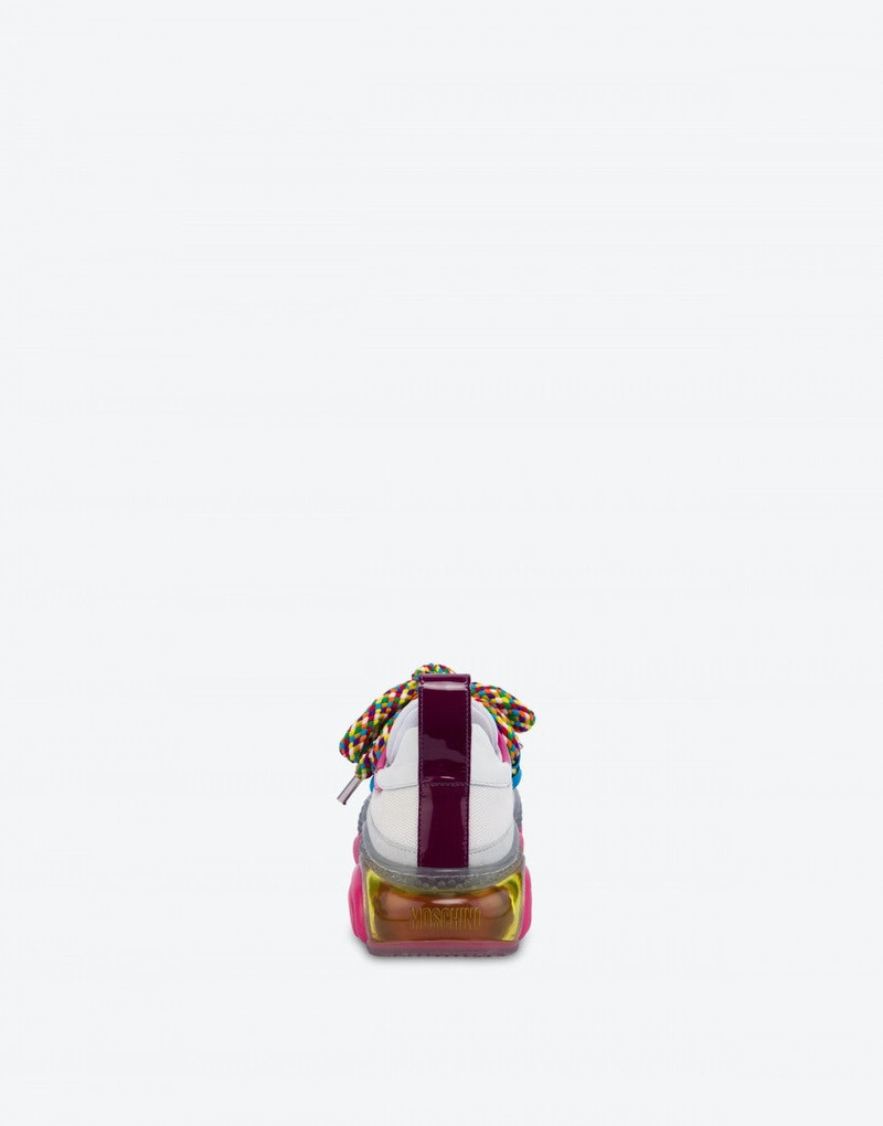 Moschino BUBBLE TEDDY SHOES WITH MAXI LACES outlook