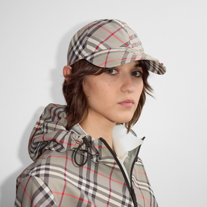 Burberry Check EKD Baseball Cap outlook