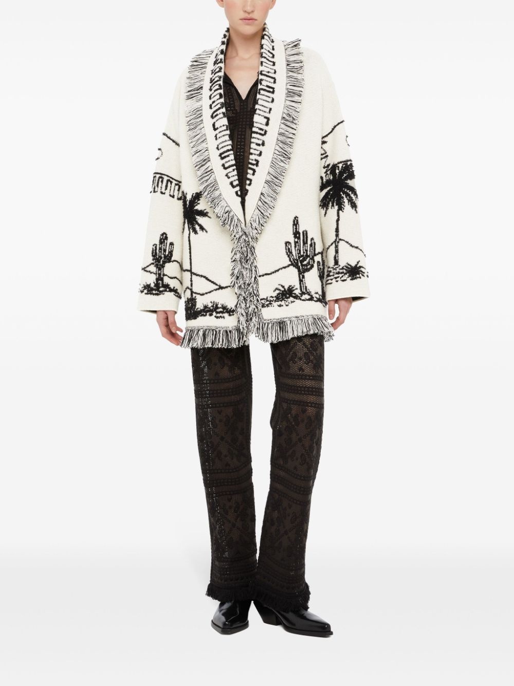 Icon cashmere-blend cardigan - 2