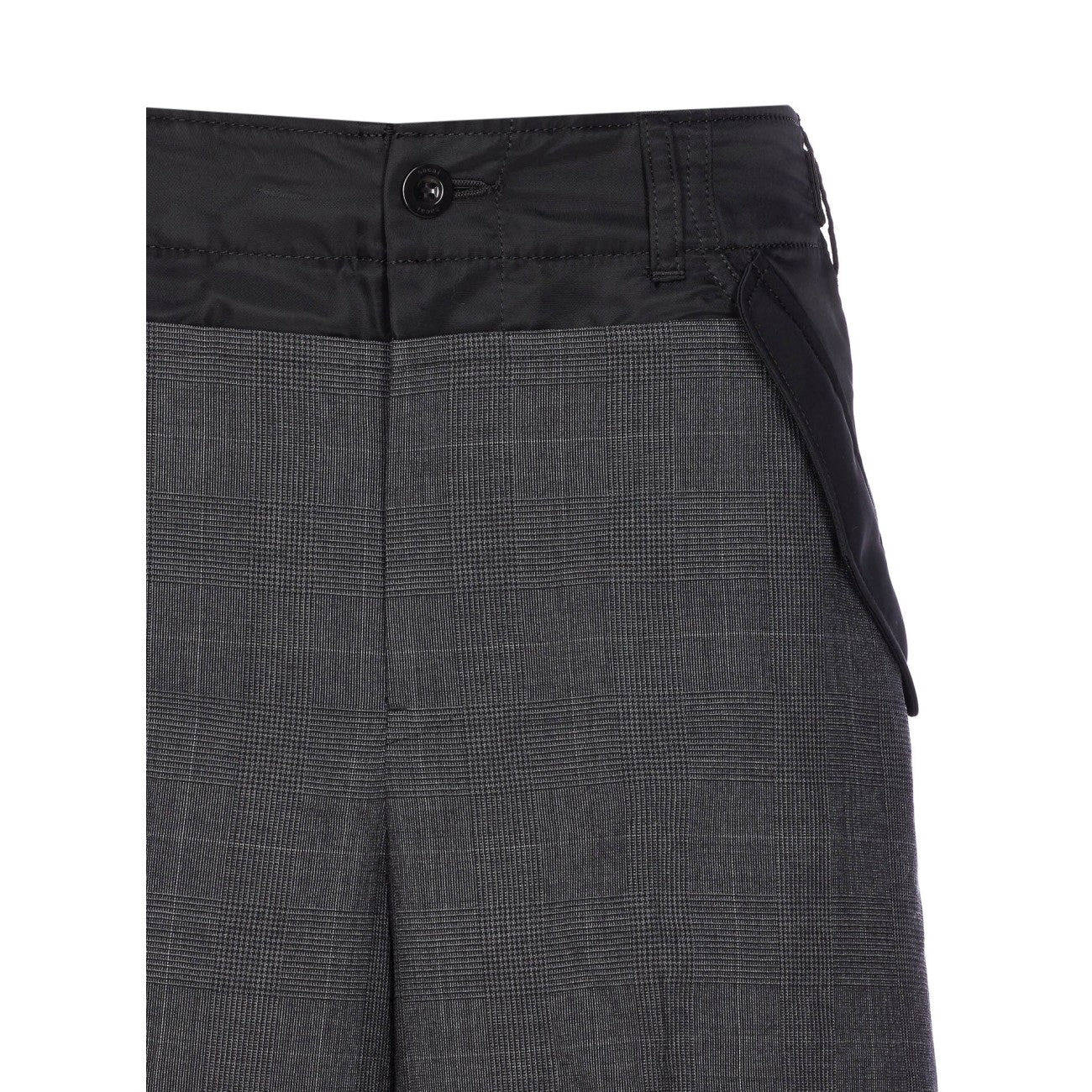 Sacai Women Glen Check Pants - 4