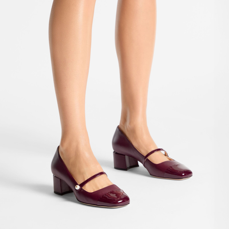 JIMMY CHOO Elisa 45
Garnet Leather Pumps outlook