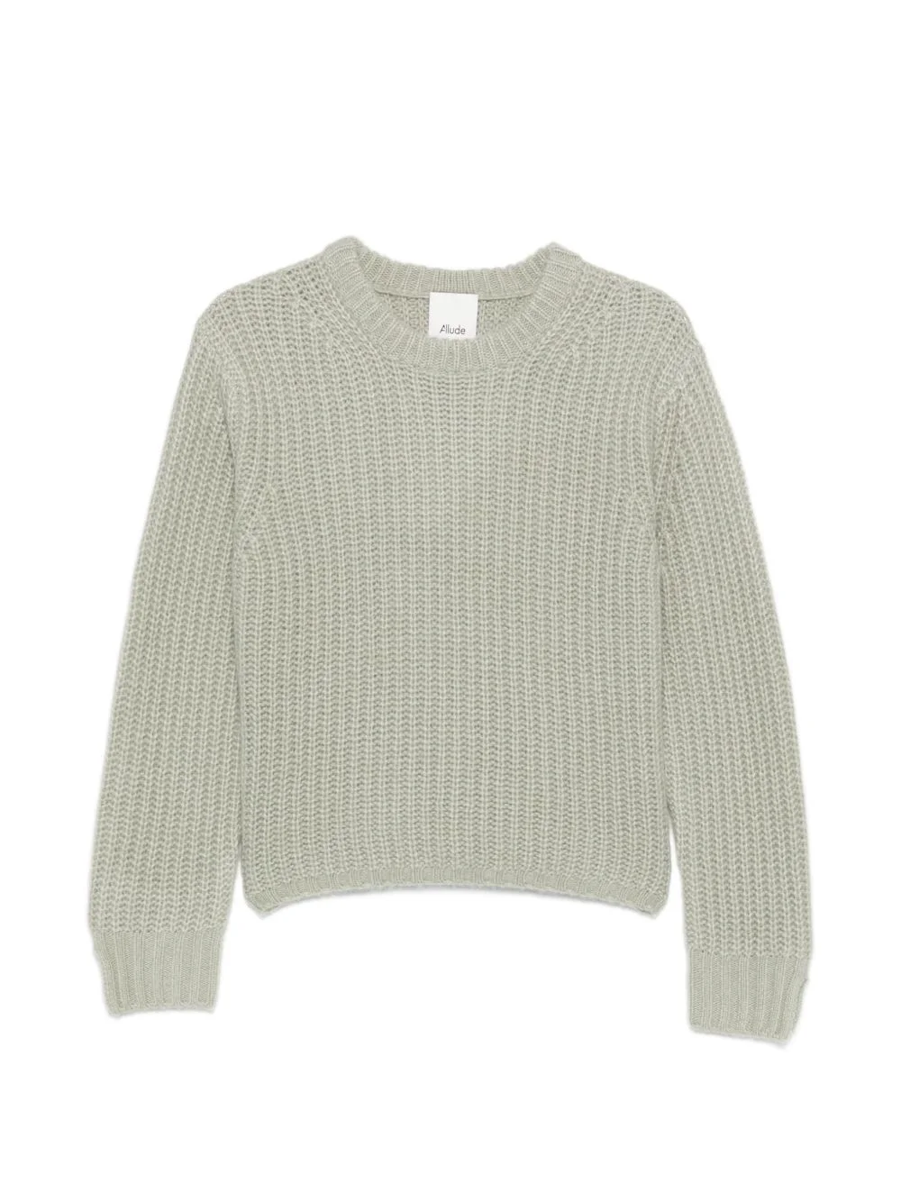 ribbed-knit crew-neck sweater - 1