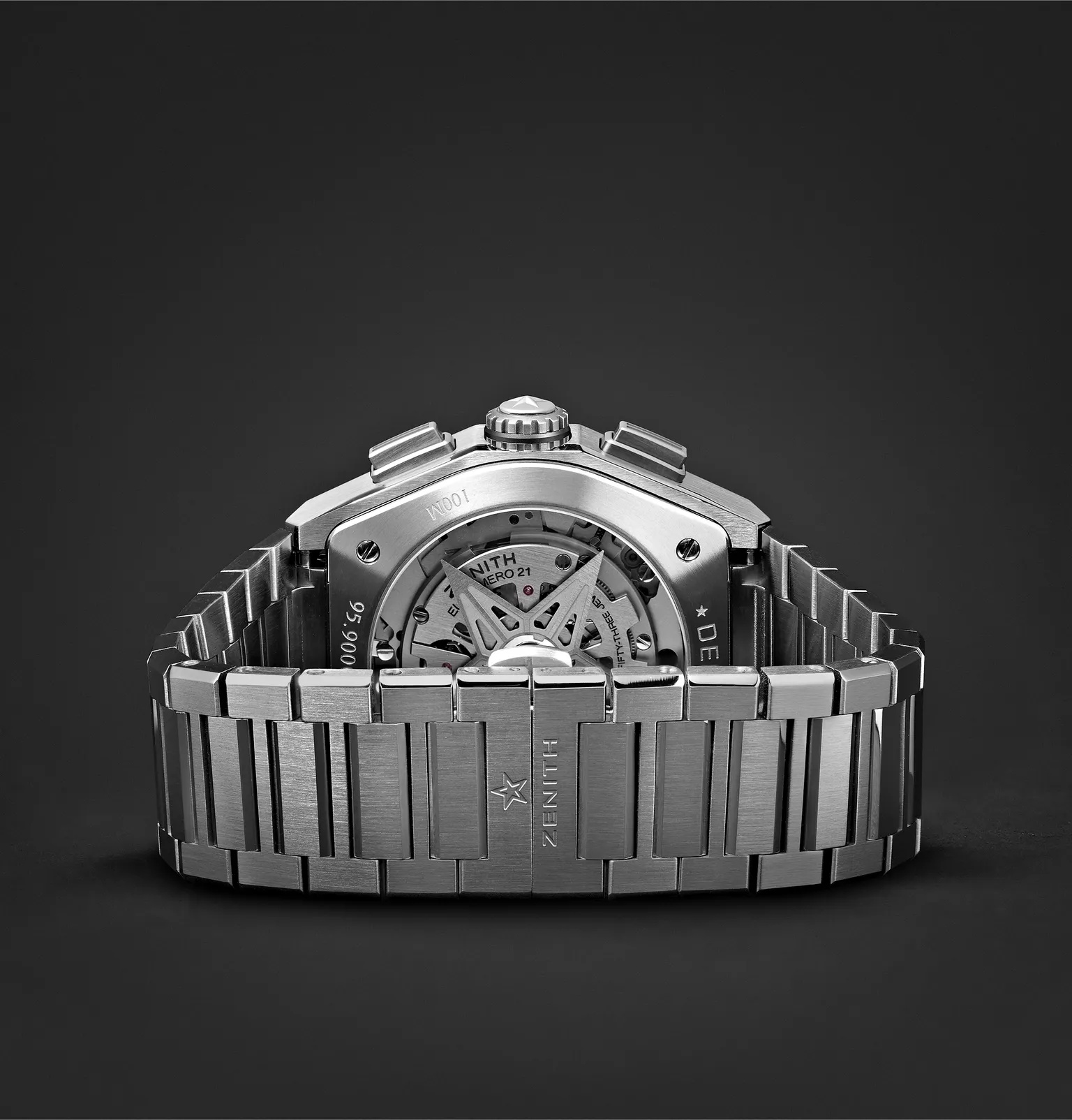 Defy El Primero 21 Chronograph 44mm Brushed-Titanium Watch, Ref. No. 95.9000.9004/78.M9000 - 3