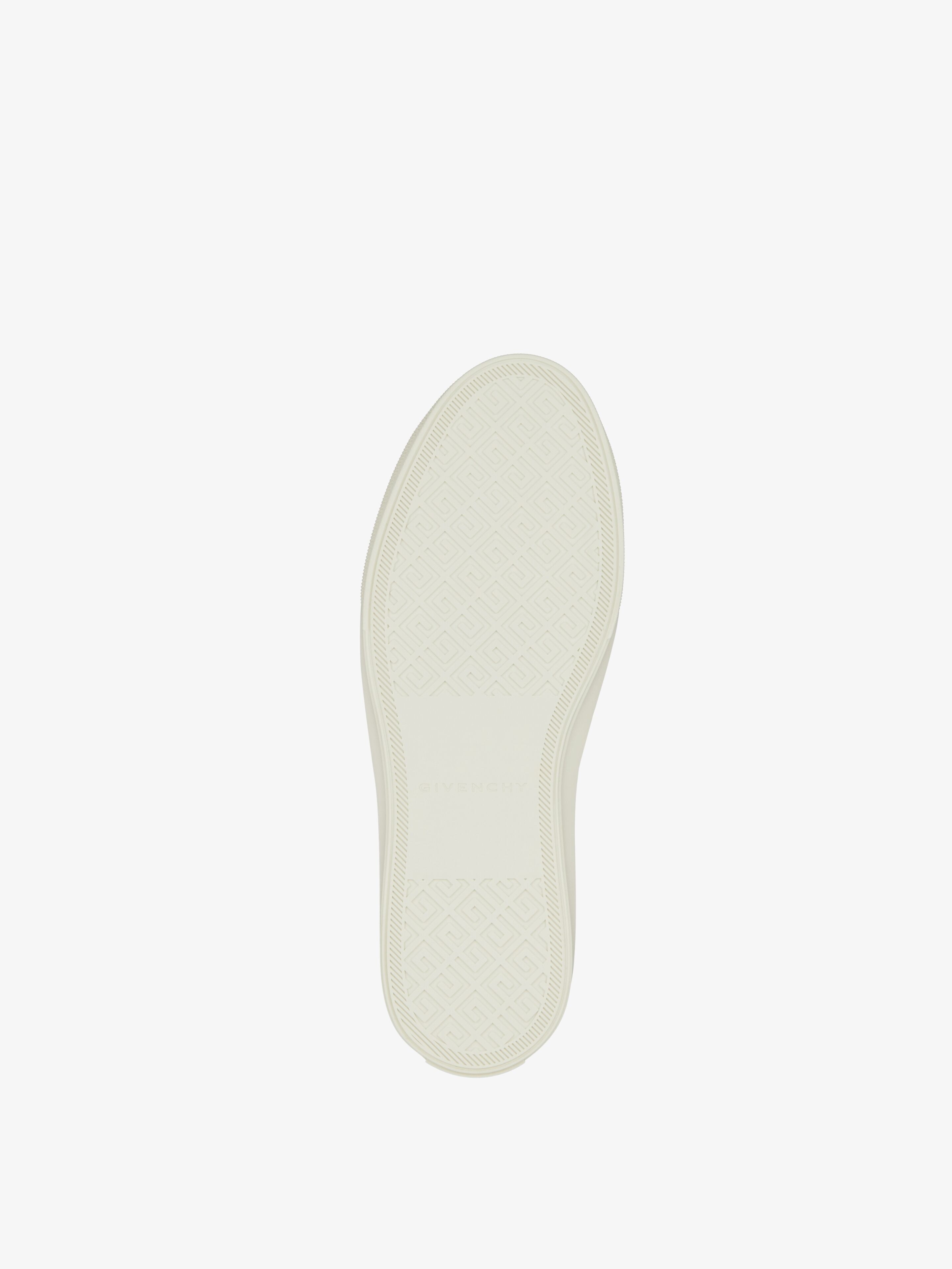 CITY SNEAKERS IN COTTON CANVAS - 5