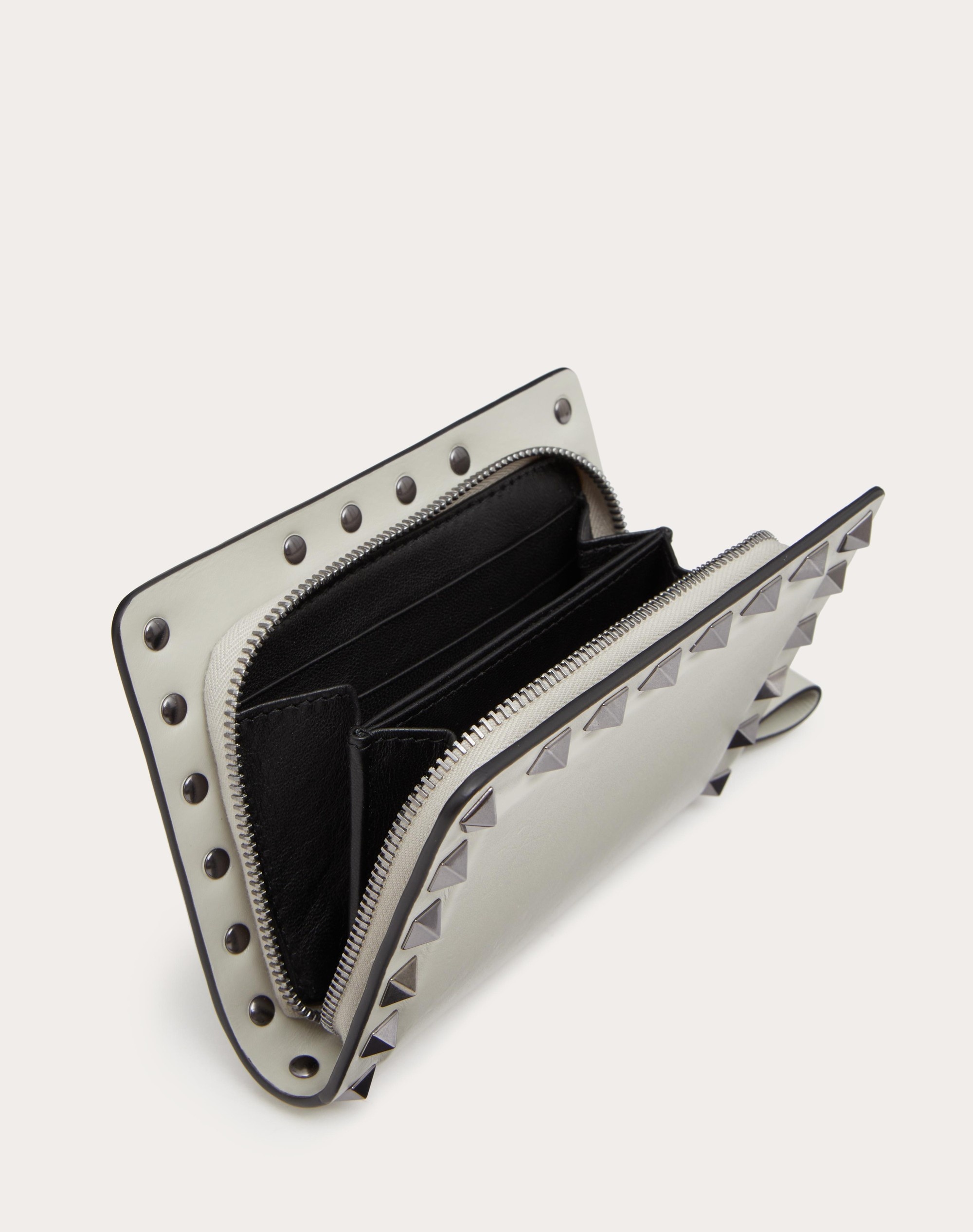 ROCKSTUD CALFSKIN NECK WALLET - 5
