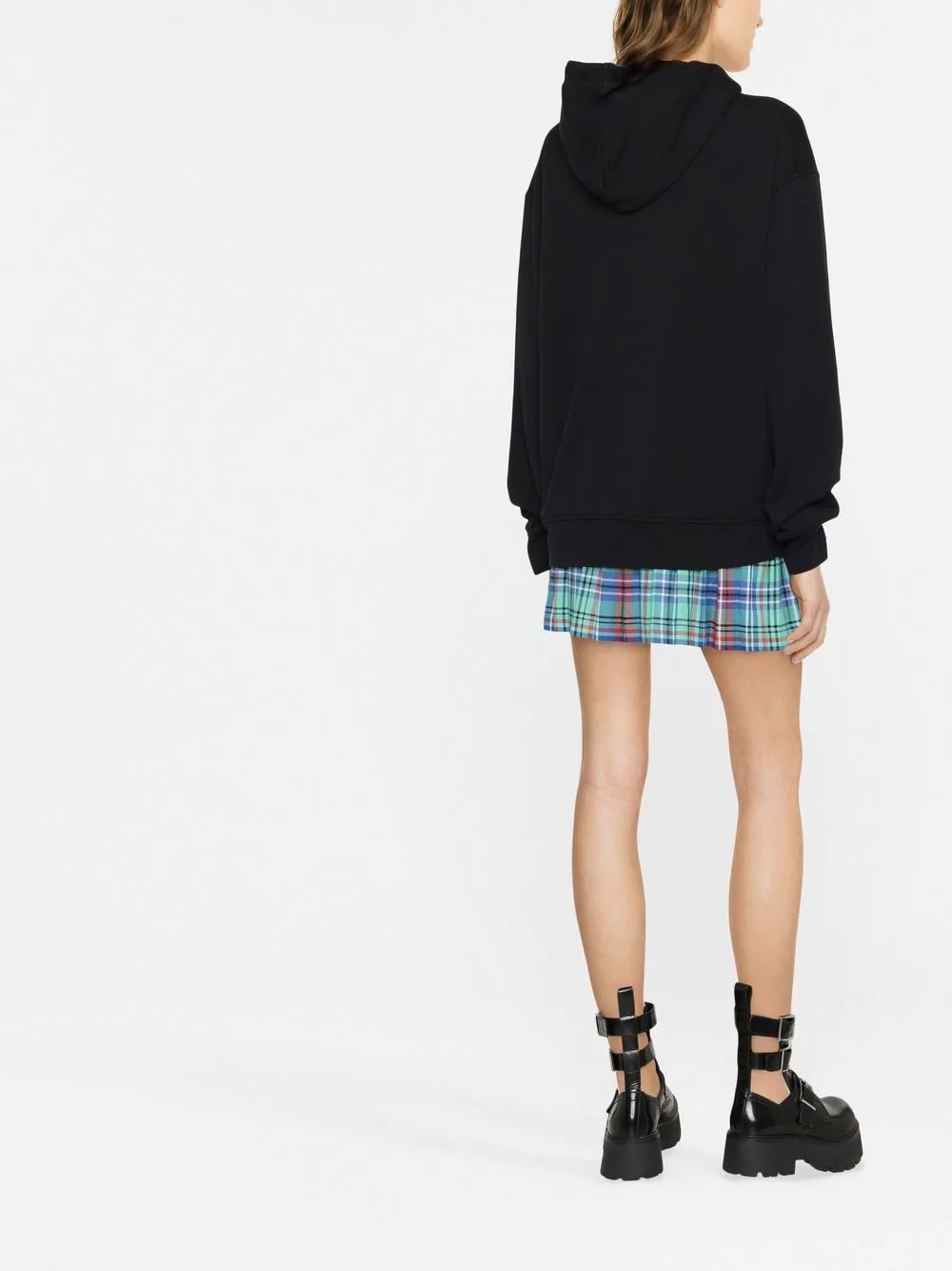 logo-print hoodie - 4