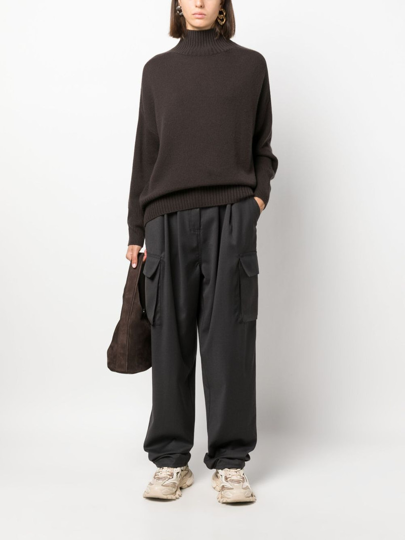 Allude high-neck cashmere jumper outlook