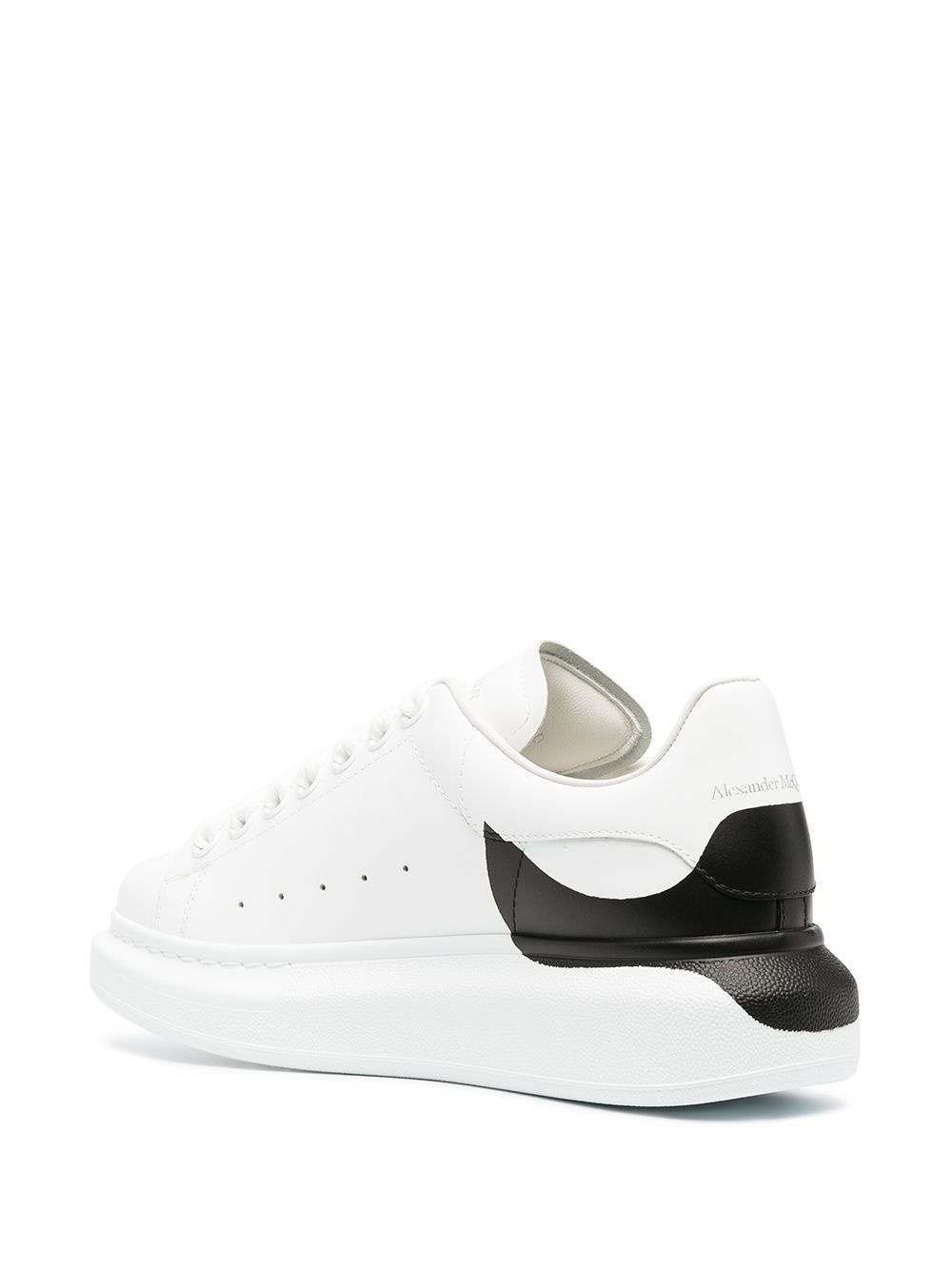 panelled low-top sneakers - 3